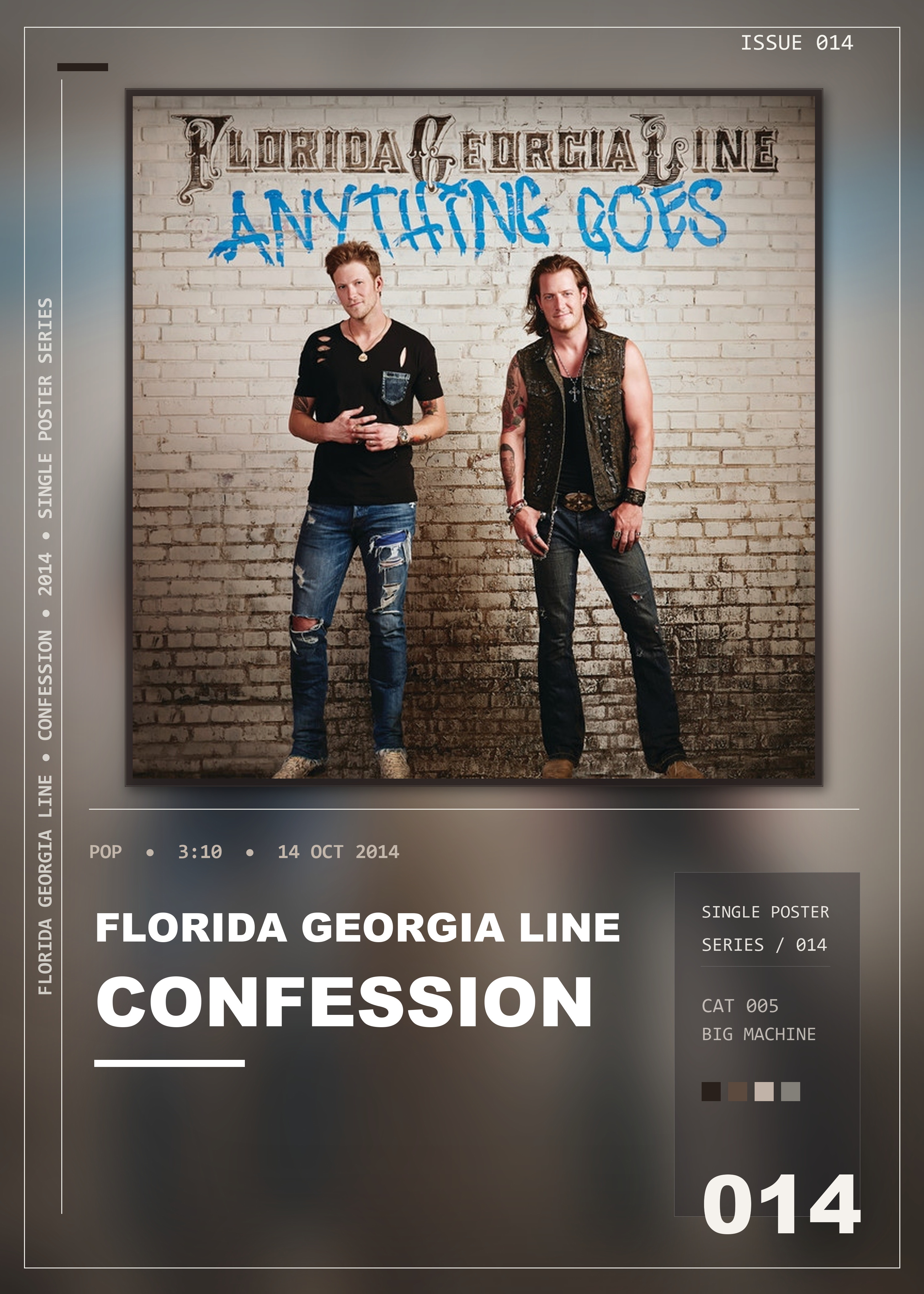 Music poster: Florida Georgia Line - Confession