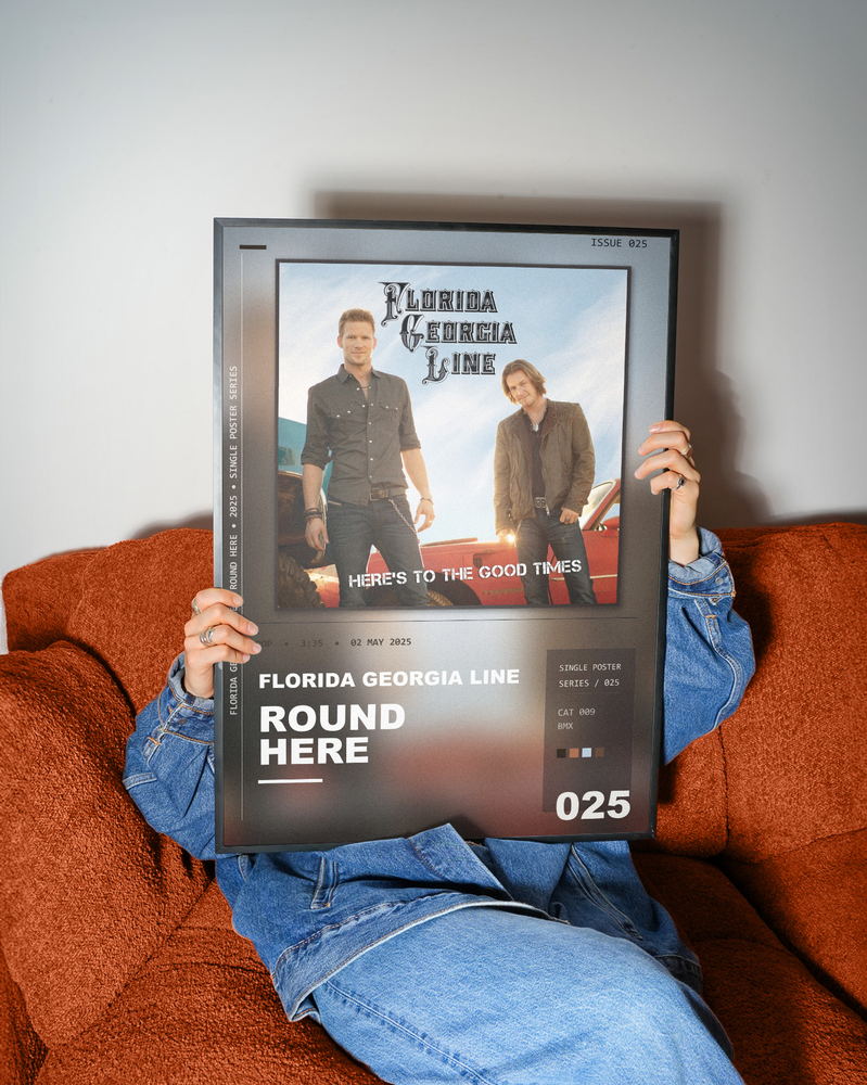 Music poster: Florida Georgia Line - Round Here
