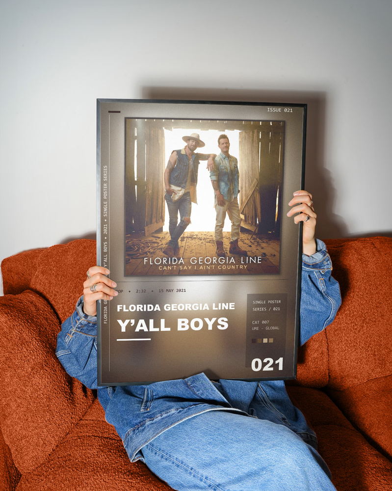 Music poster: Florida Georgia Line - Yall Boys