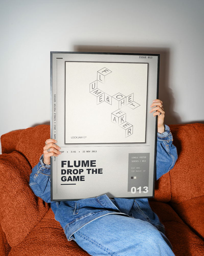 Music poster: Flume - Drop The Game