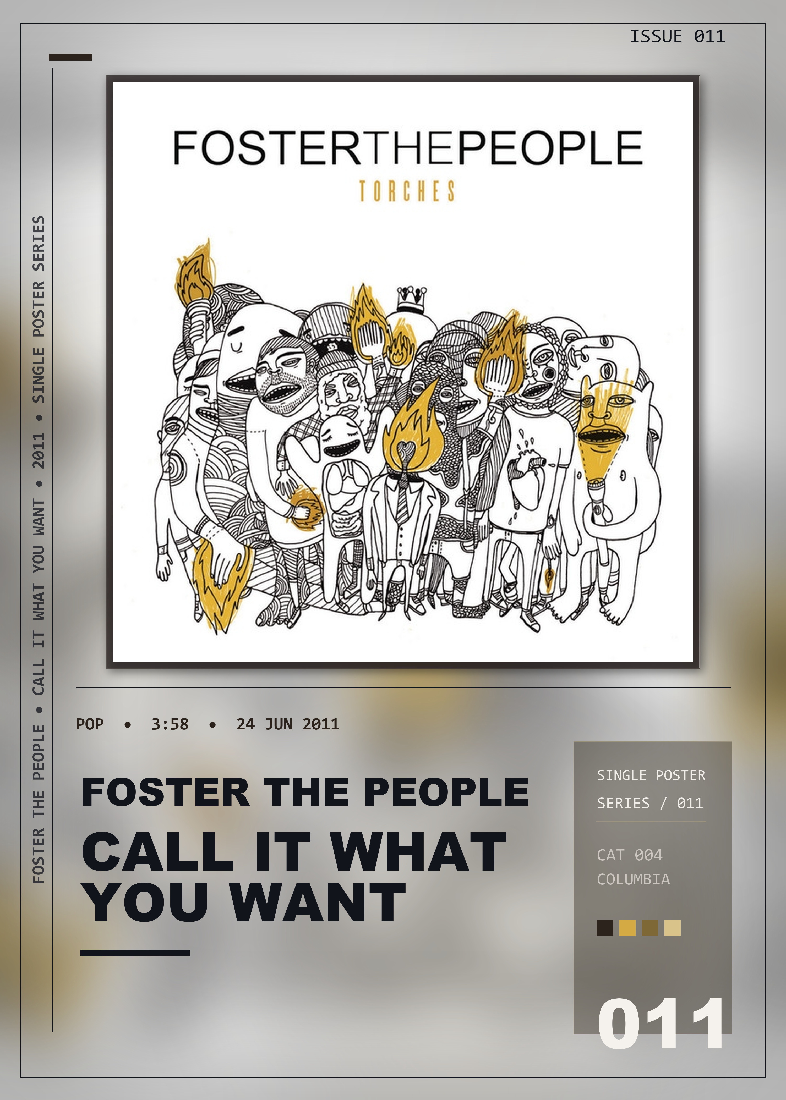Music poster: Foster The People - Call It What You Want