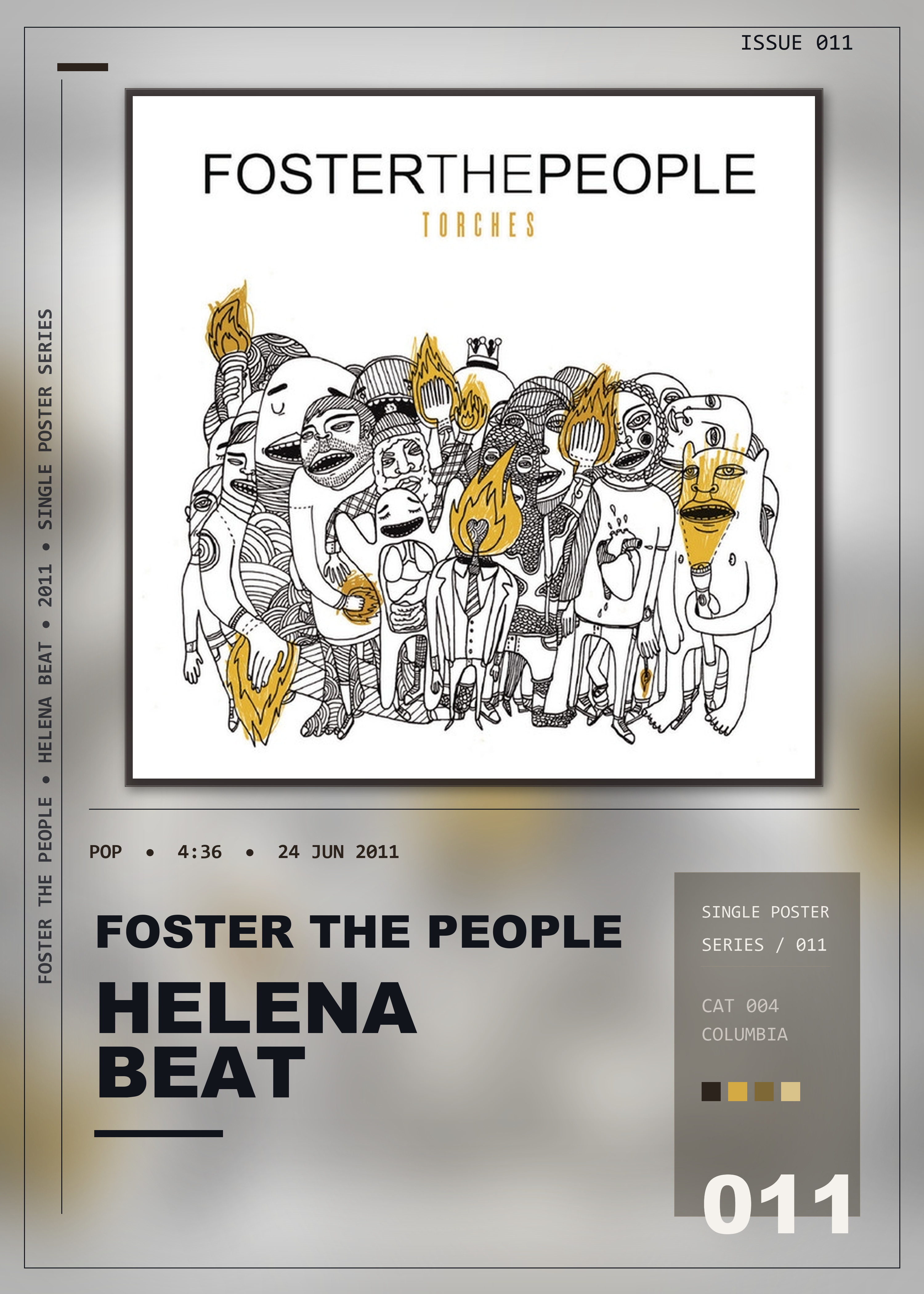 Music poster: Foster The People - Helena Beat