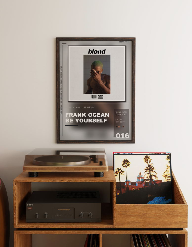 Music poster: Frank Ocean - Be Yourself