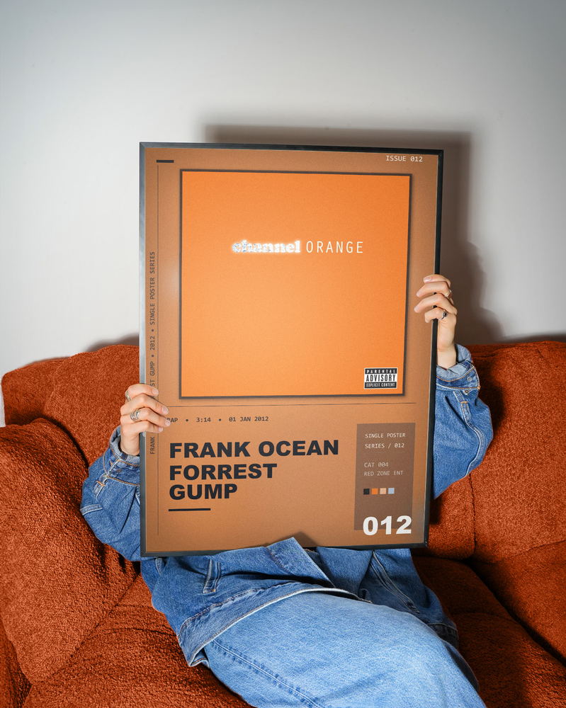 Music poster: Frank Ocean - Forrest Gump
