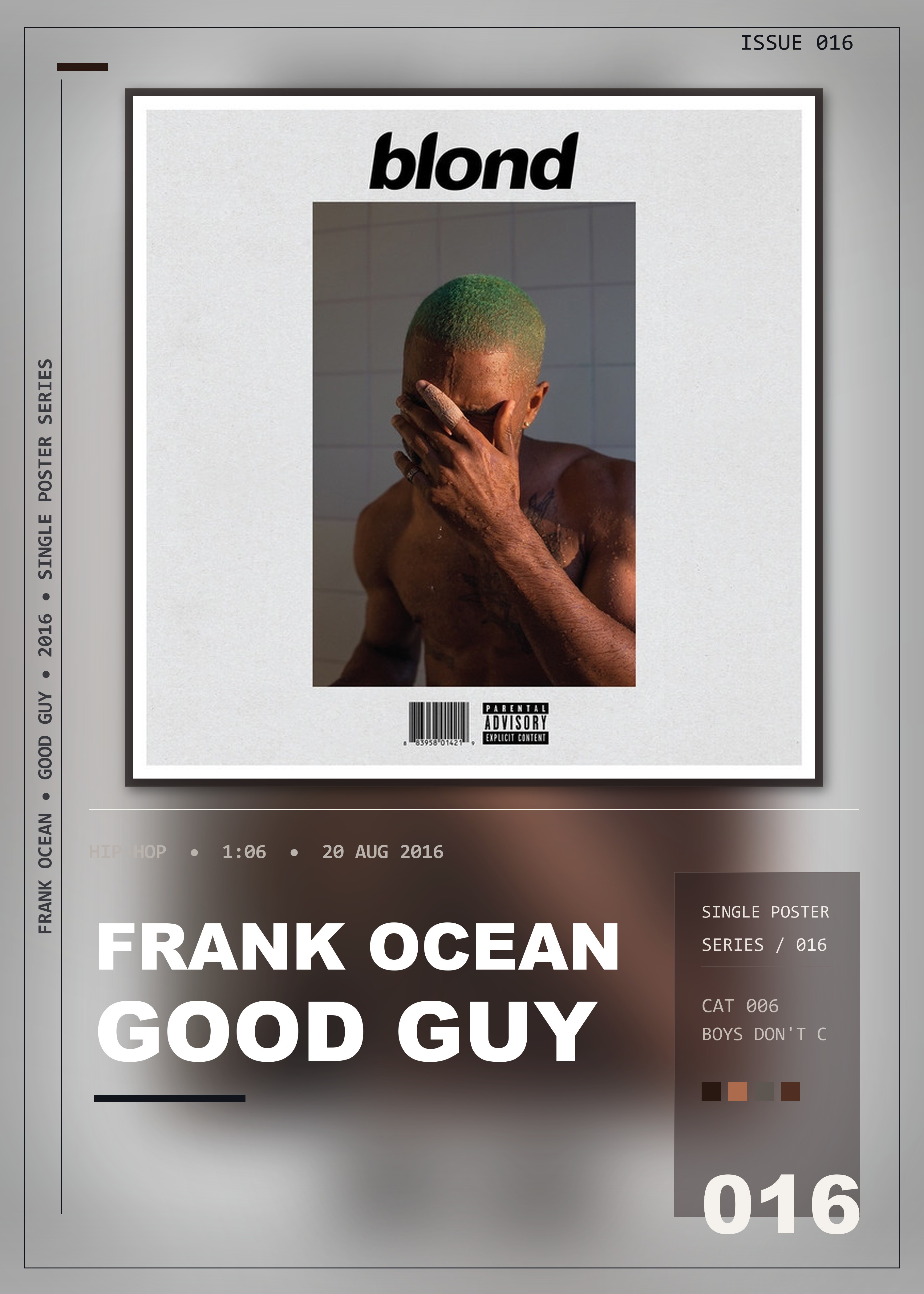 Music poster: Frank Ocean - Good Guy