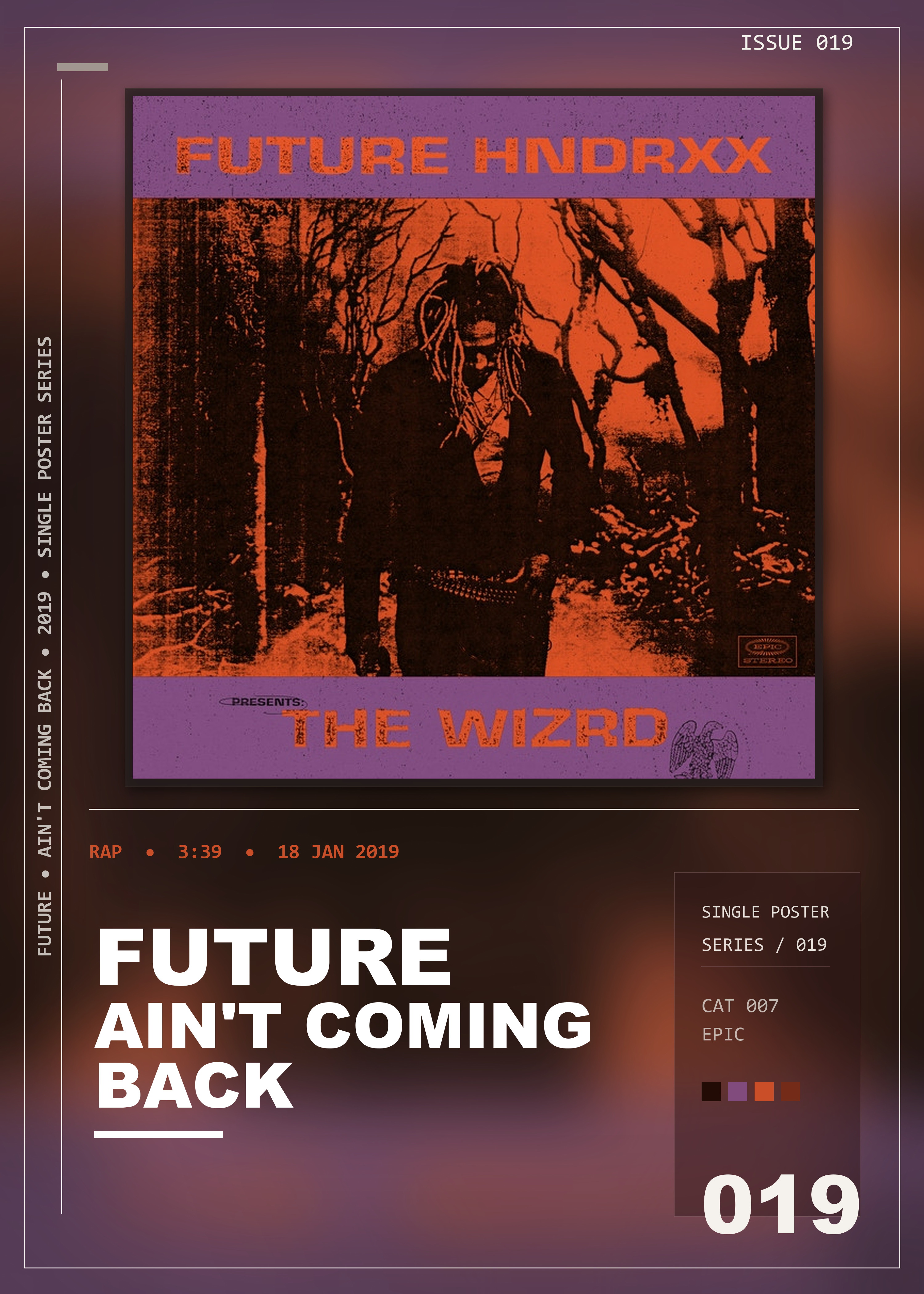 Music poster: Future - Aint Coming Back