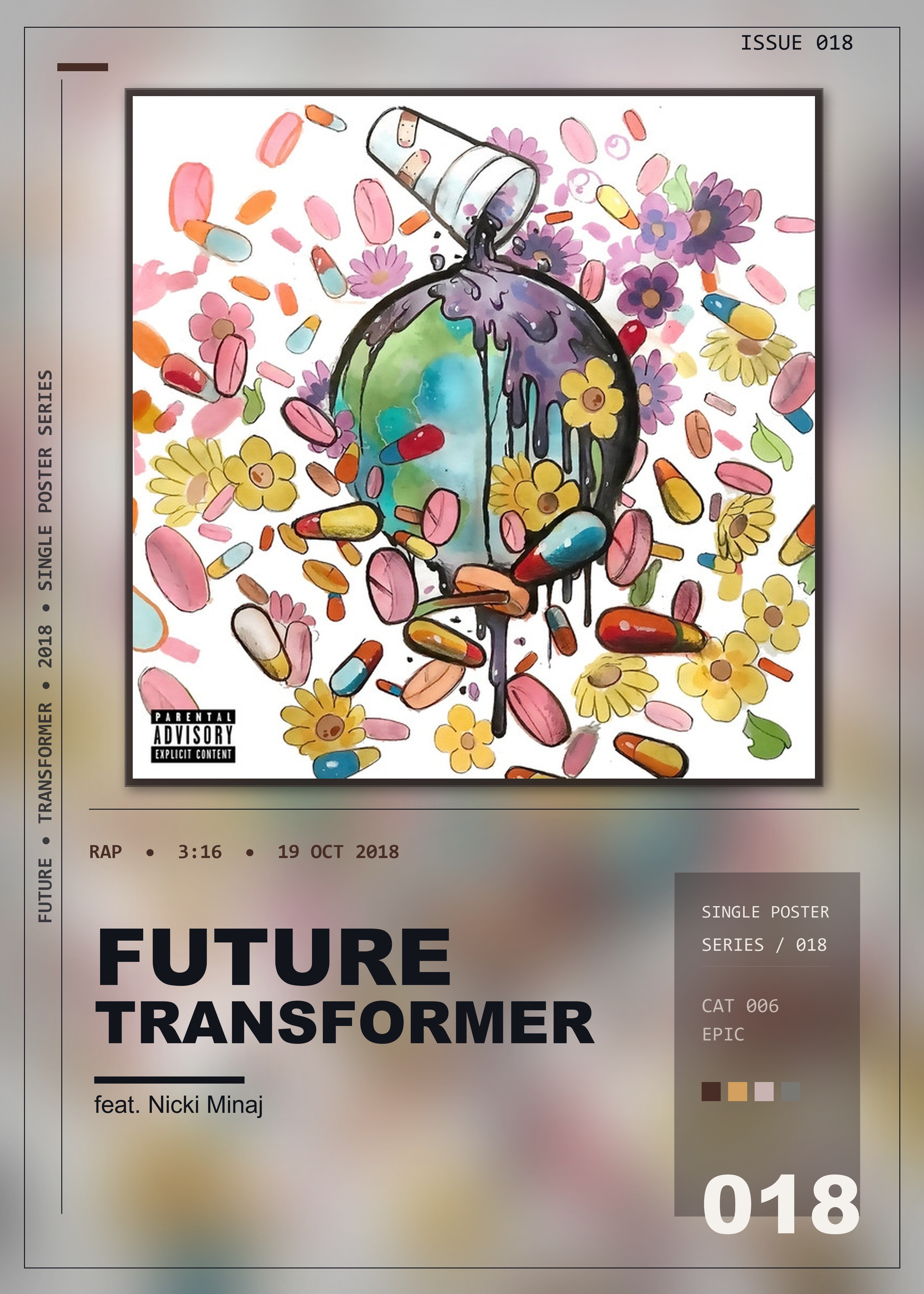 Music poster: Future - Transformer feat Nicki Minaj
