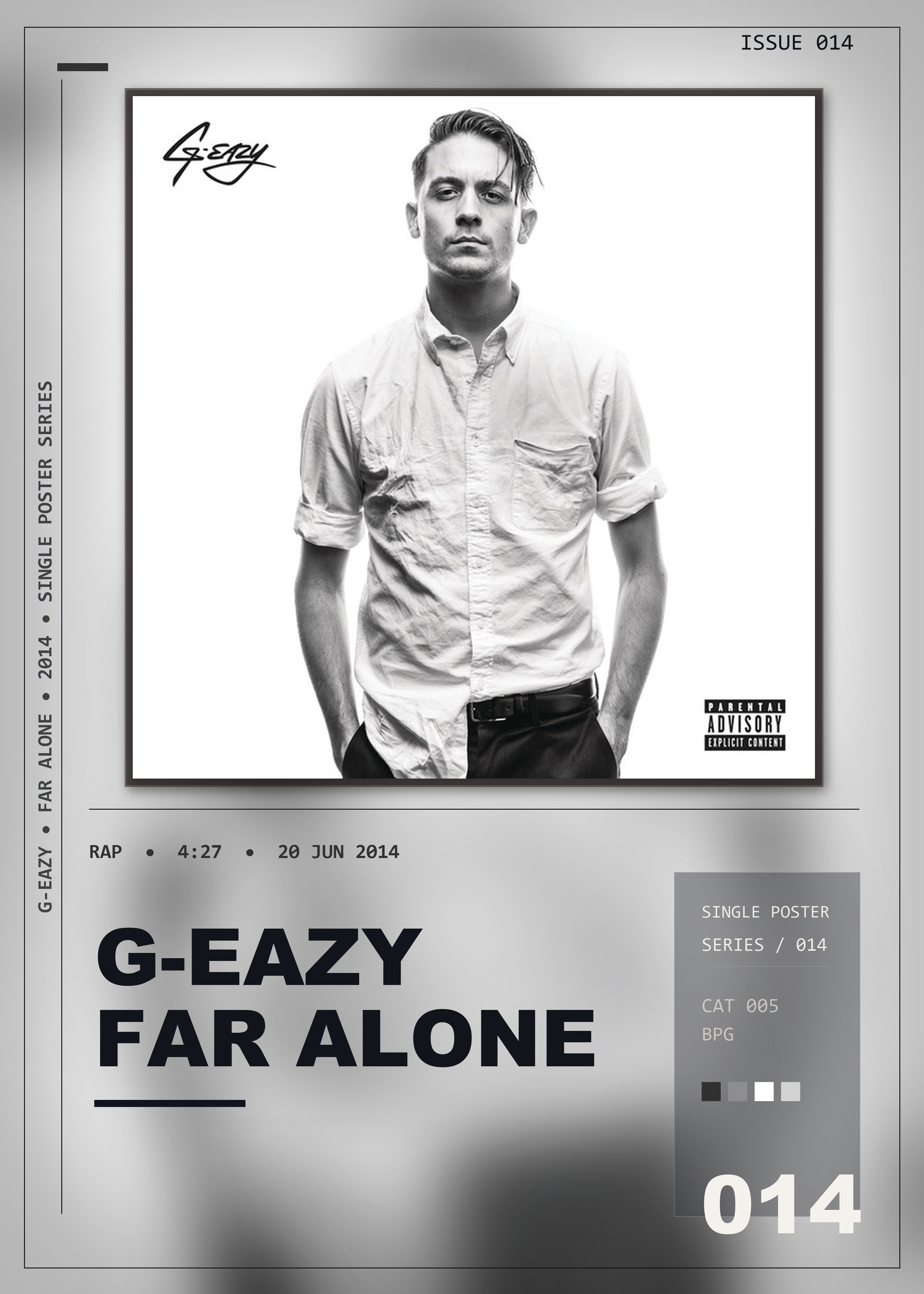Music poster: G-Eazy - Far Alone