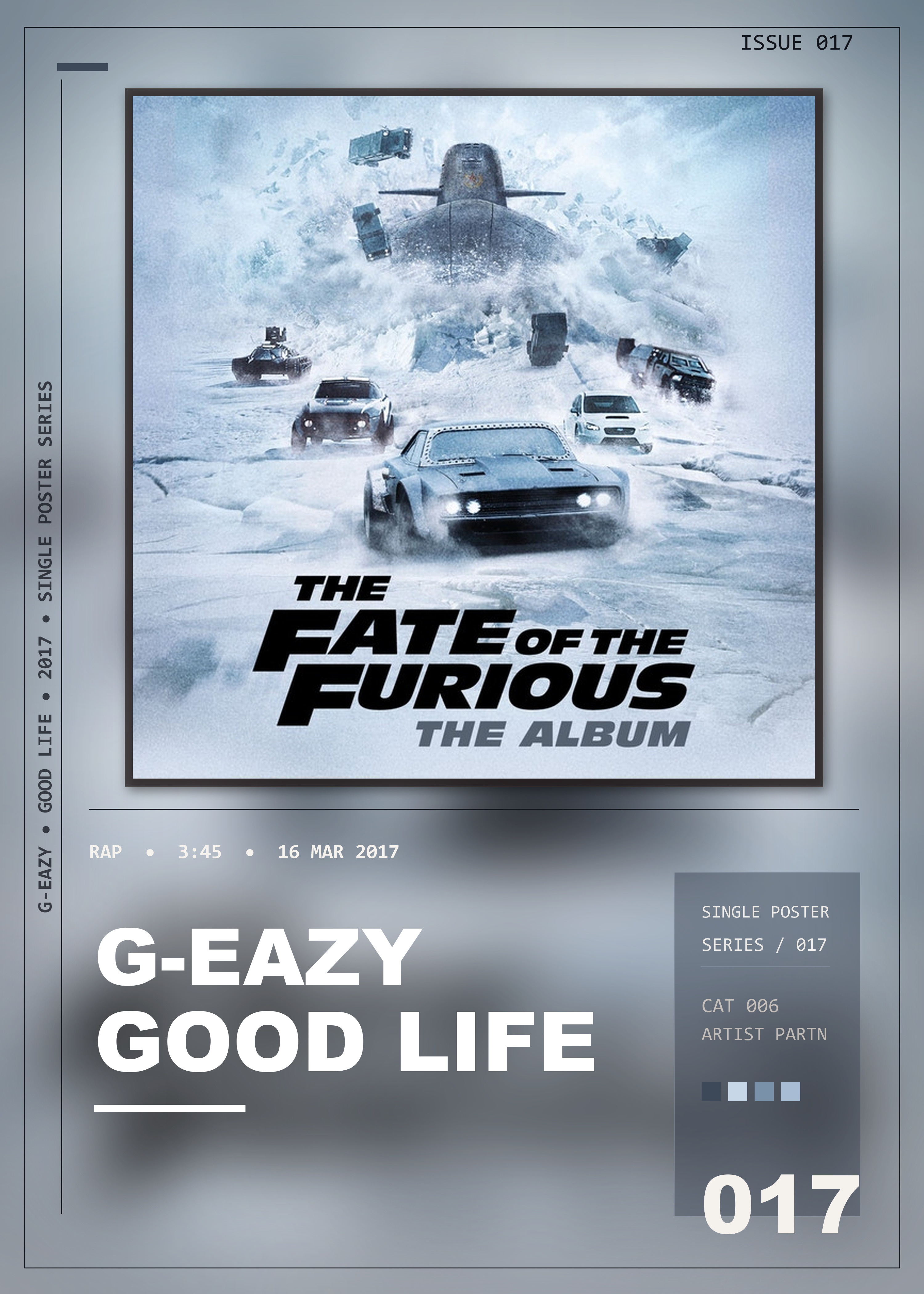 Music poster: G-Eazy - Good Life with G-Eazy Kehlani