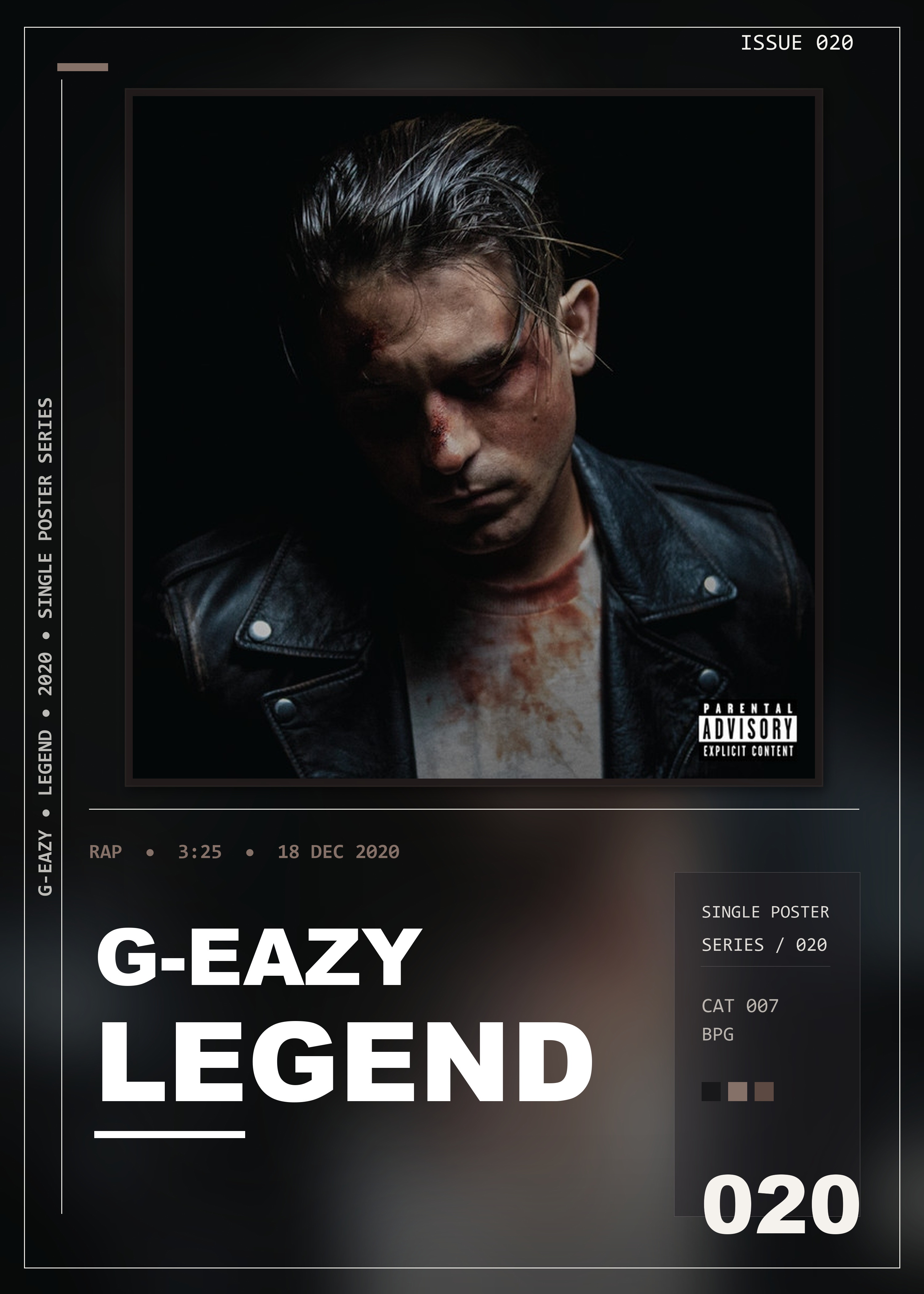 Music poster: G-Eazy - Legend