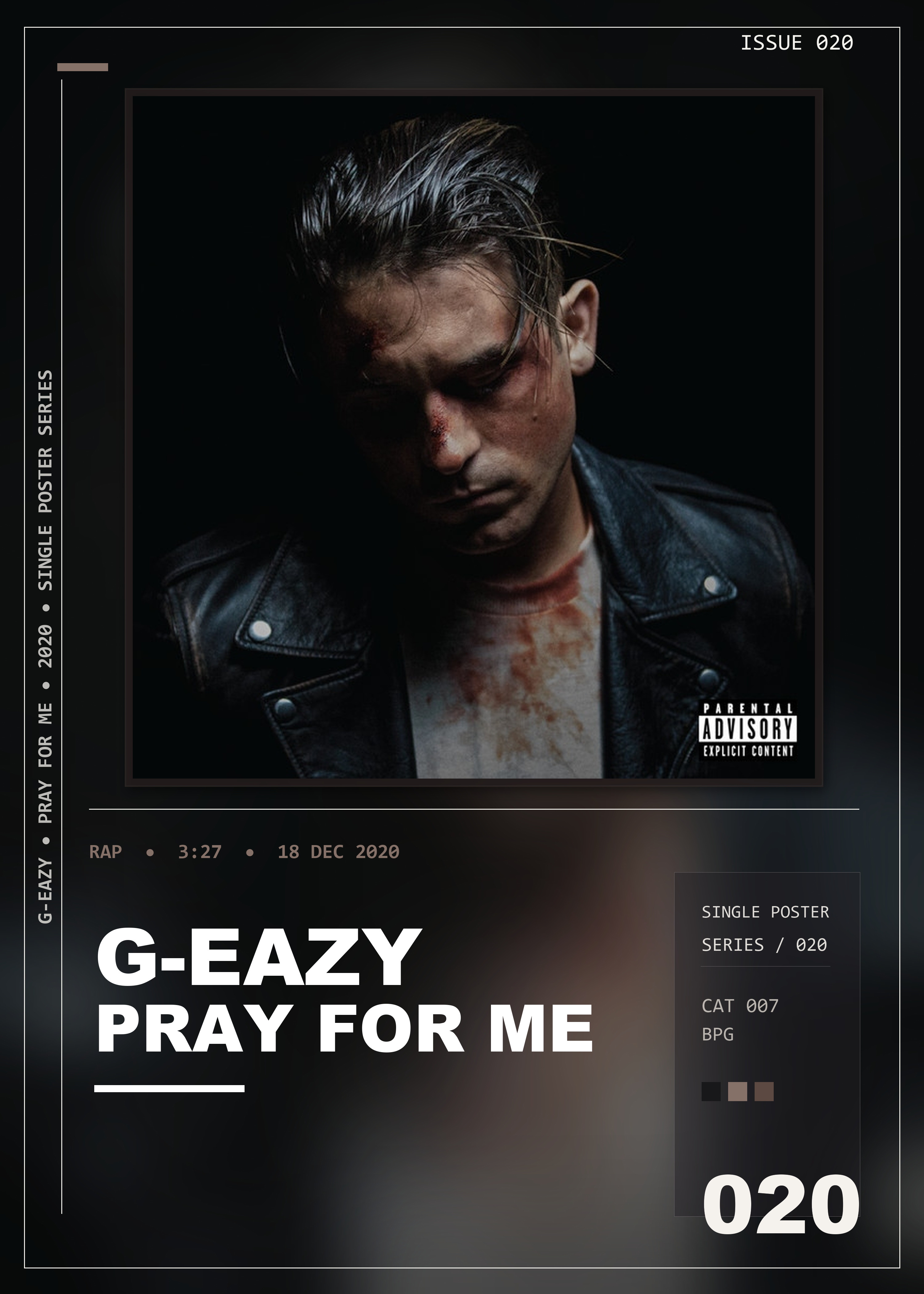 Music poster: G-Eazy - Pray For Me