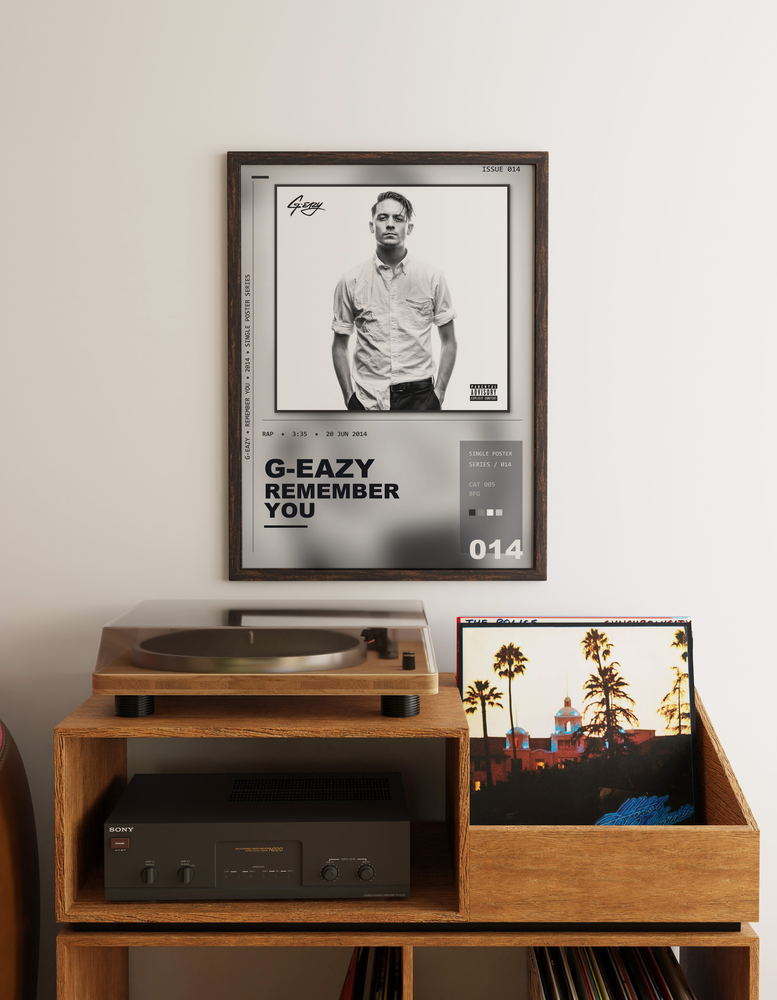 Music poster: G-Eazy - Remember You
