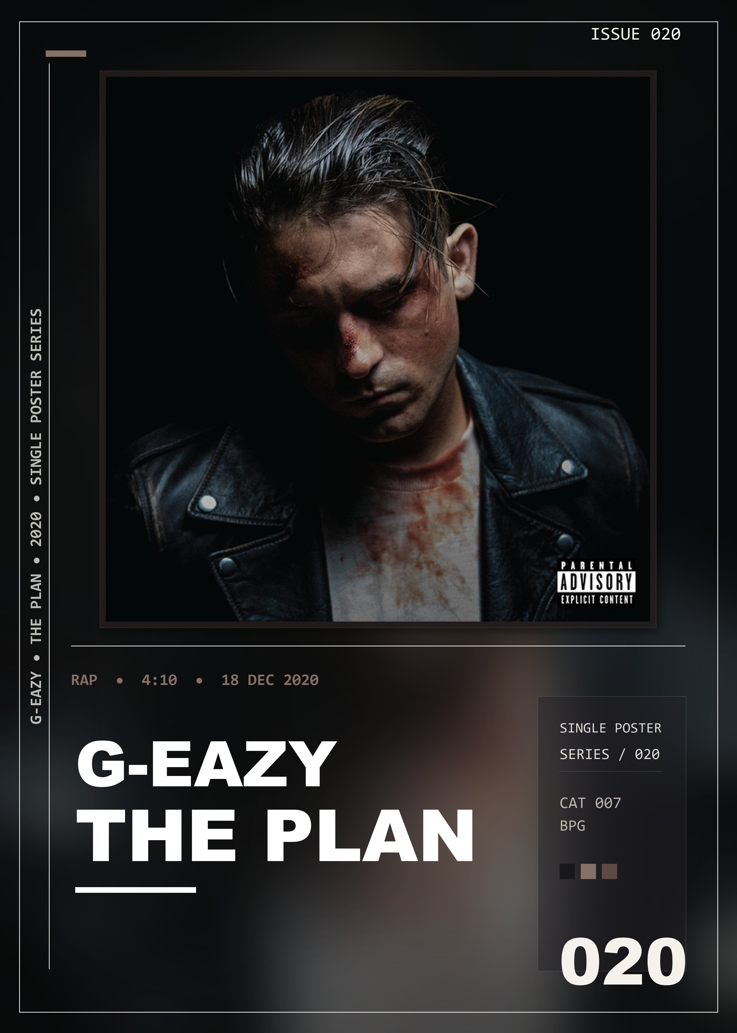 Music poster: G-Eazy - The Plan