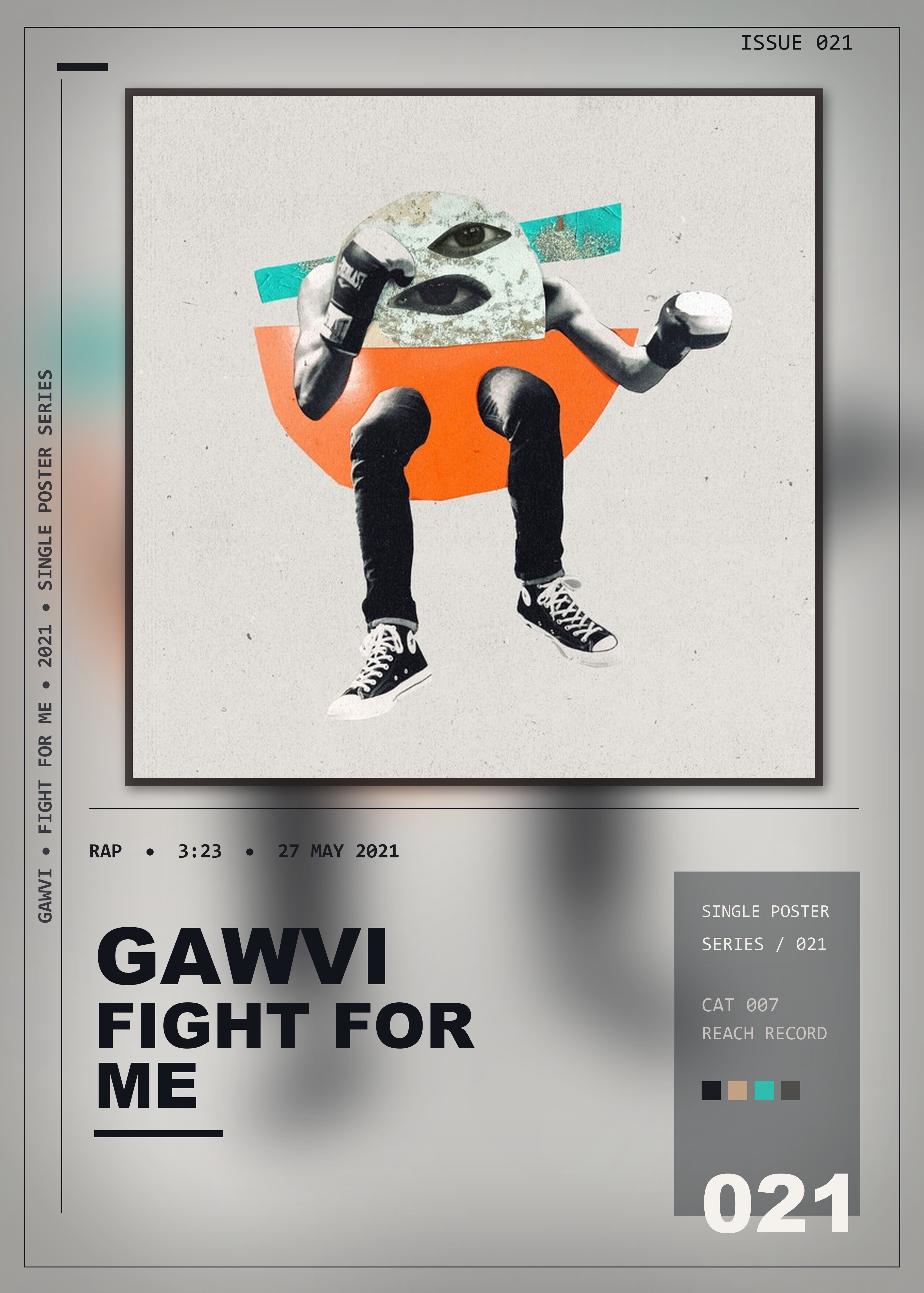 Music poster: GAWVI - Fight for Me