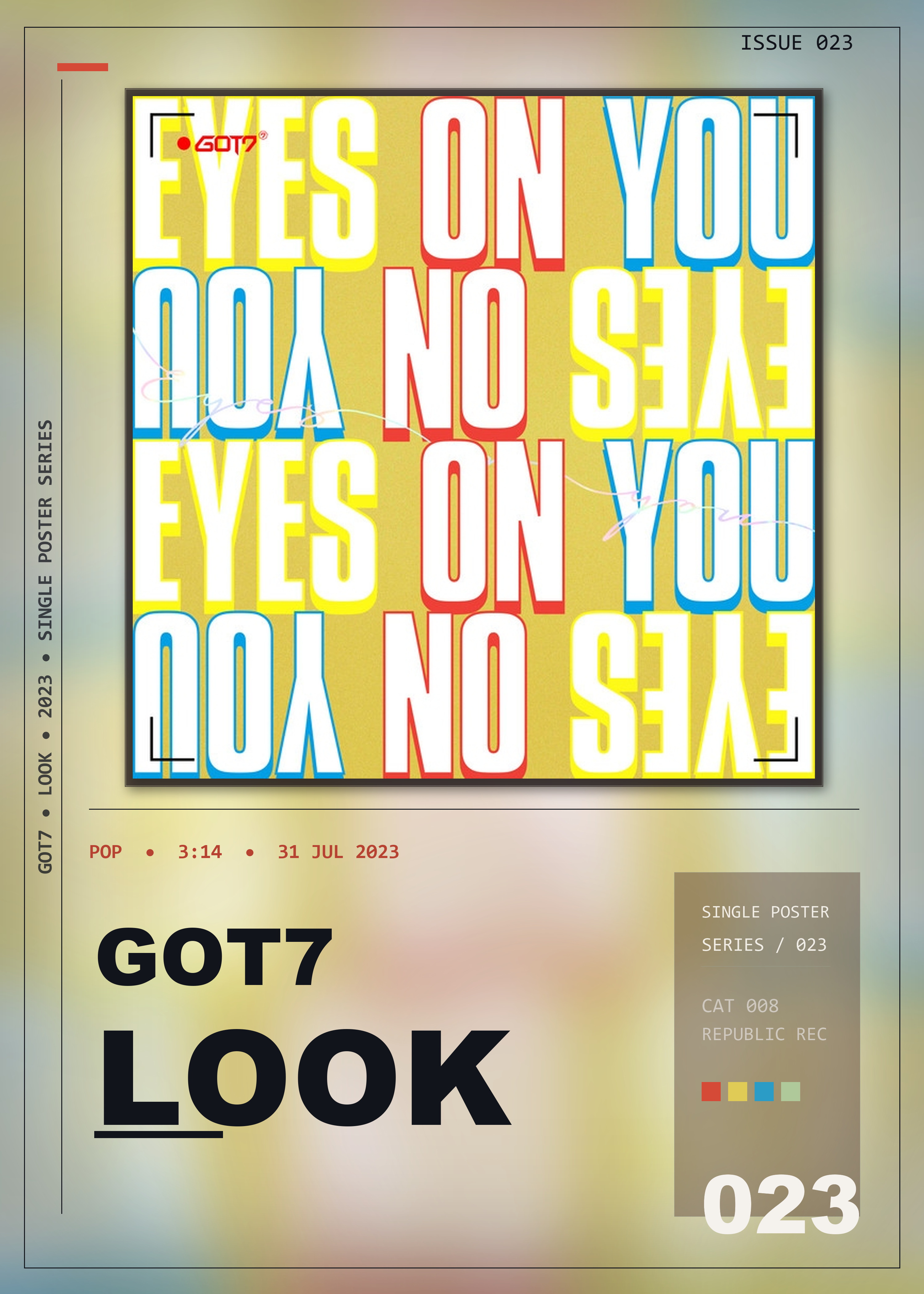 Music poster: GOT7 - Look