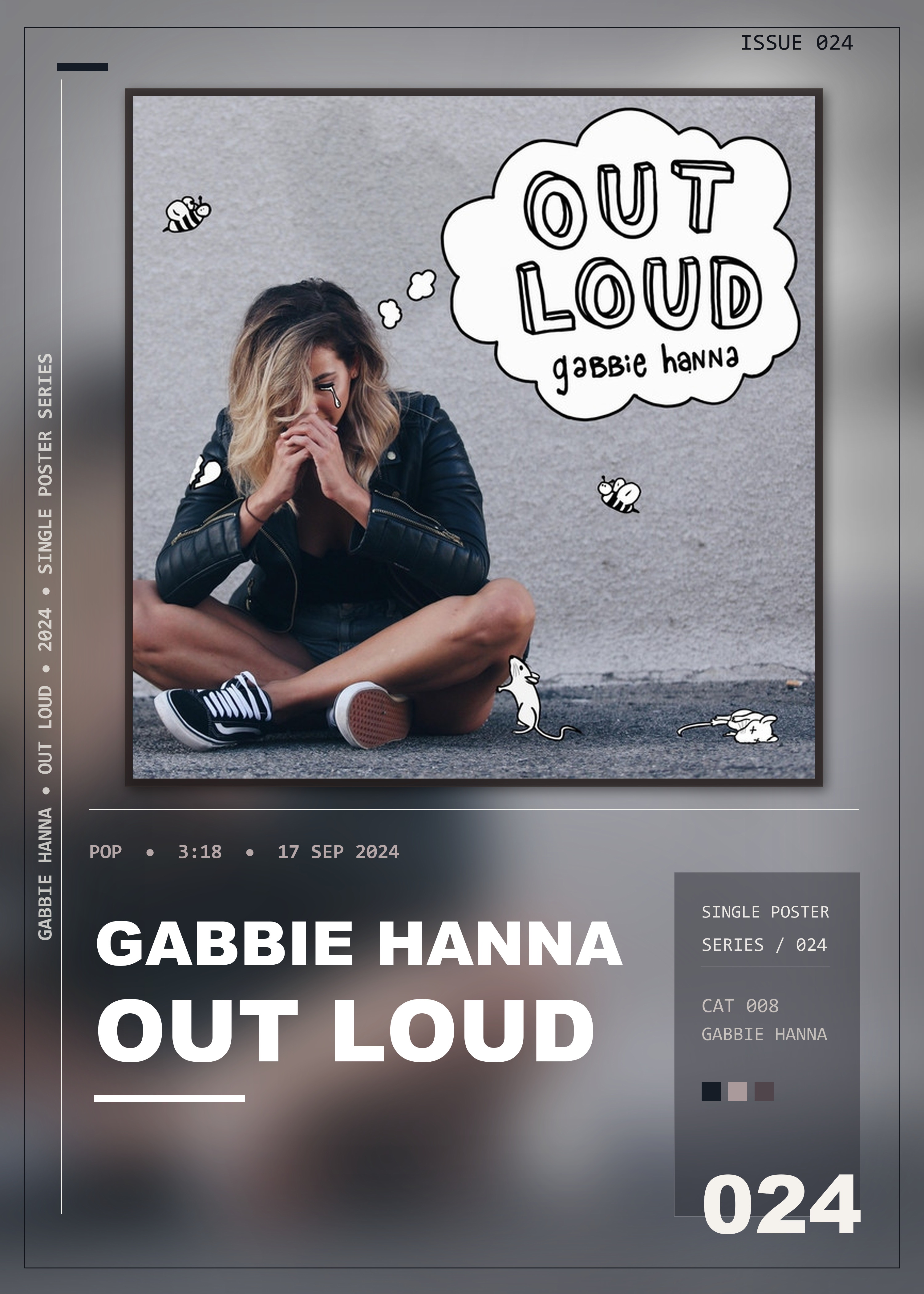 Music poster: Gabbie Hanna - Out Loud