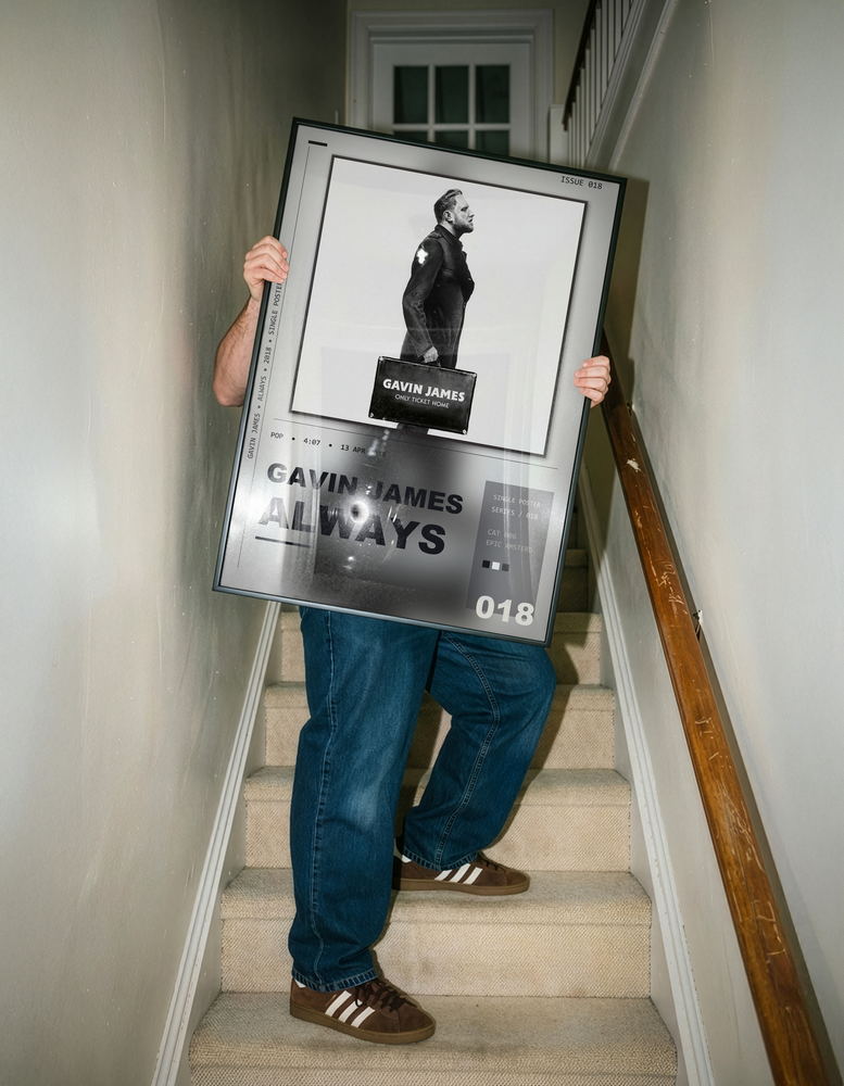 Music poster: Gavin James - Always
