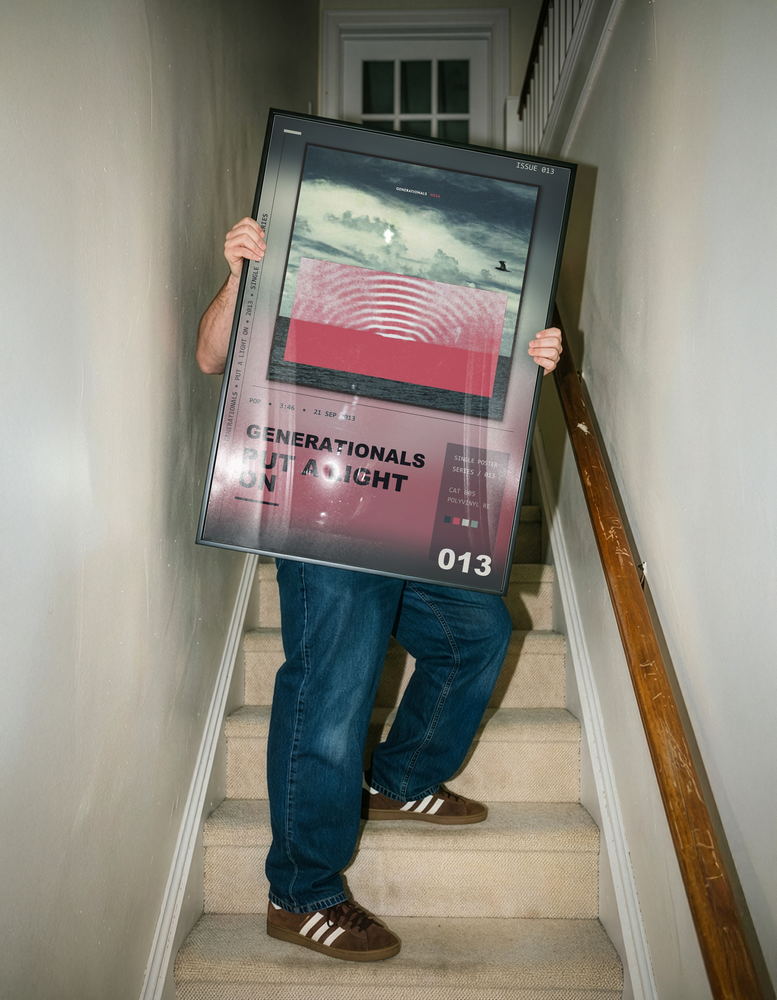 Music poster: Generationals - Put a Light On