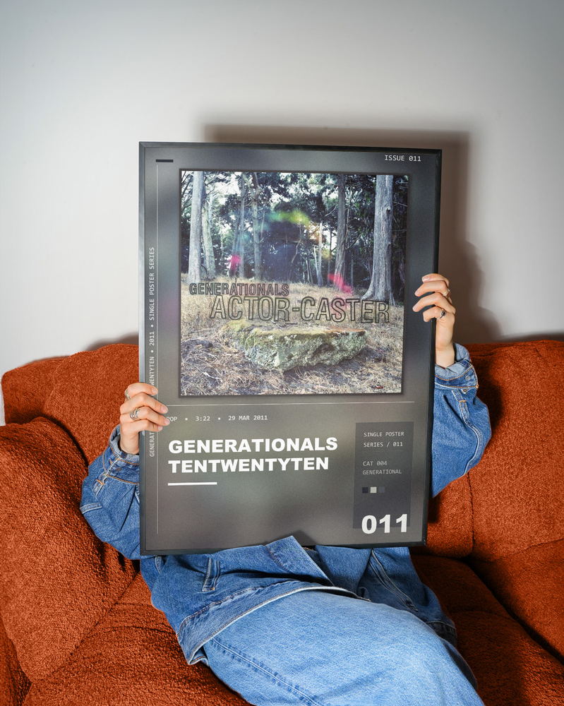 Music poster: Generationals - TenTwentyTen