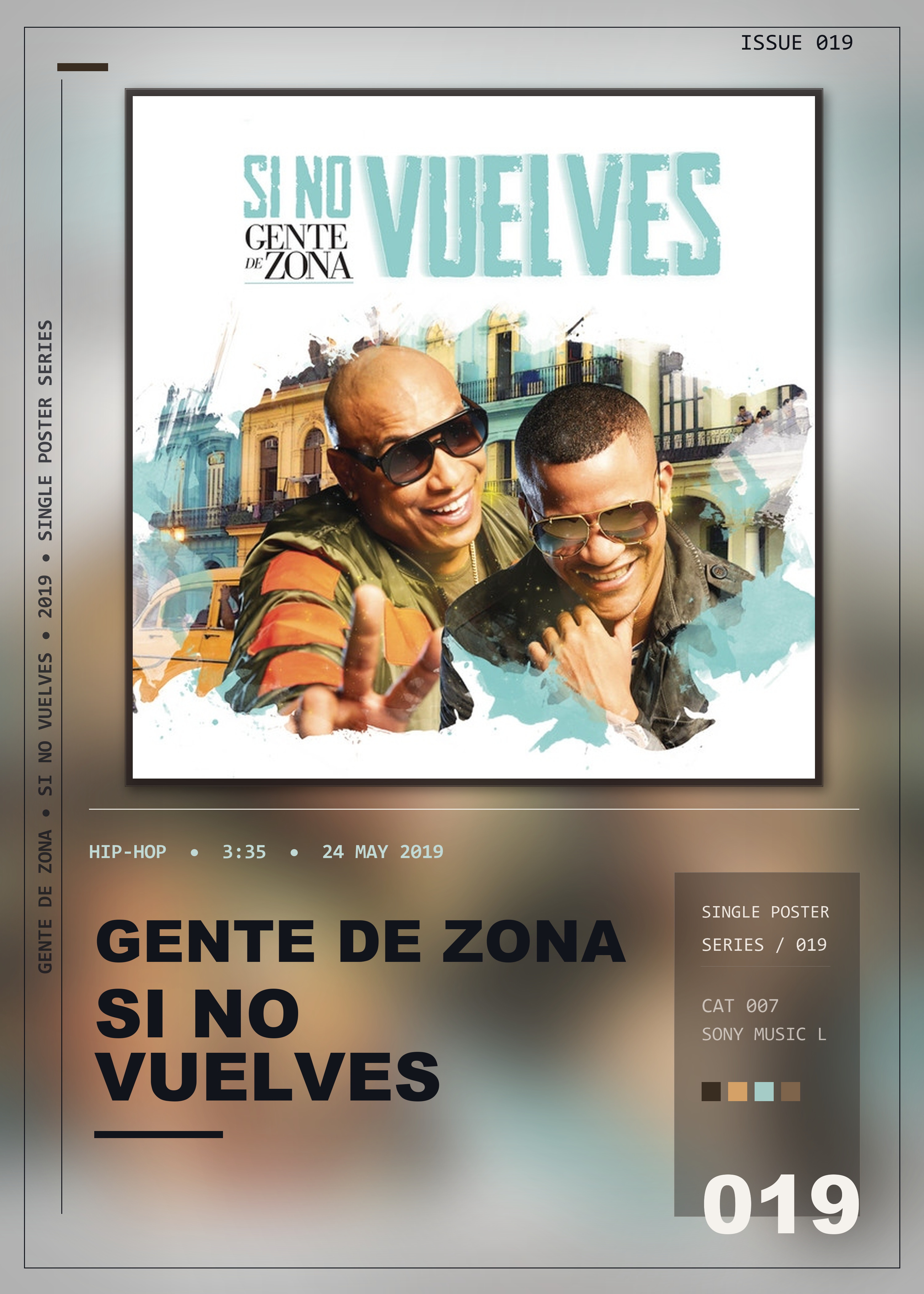 Music poster: Gente De Zona - Si No Vuelves