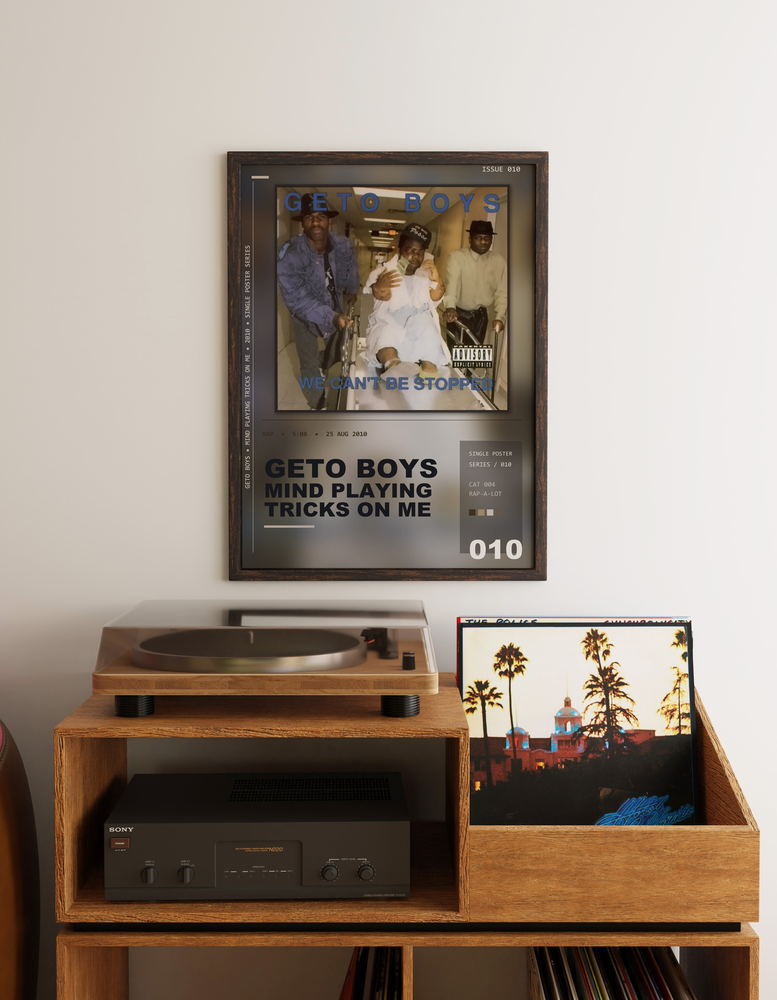 Music poster: Geto Boys - Mind Playing Tricks on Me