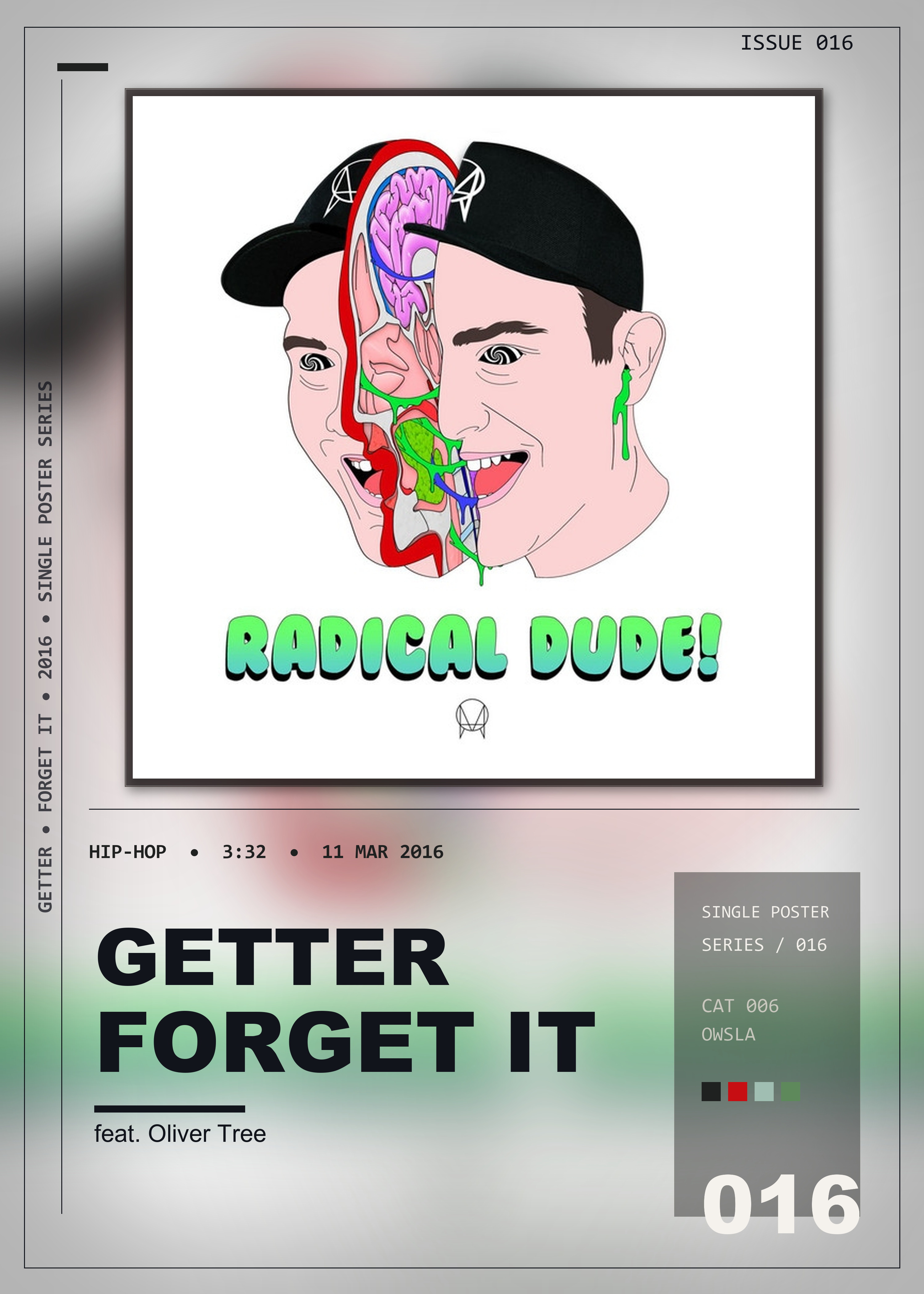 Music poster: Getter - Forget It feat Oliver Tree
