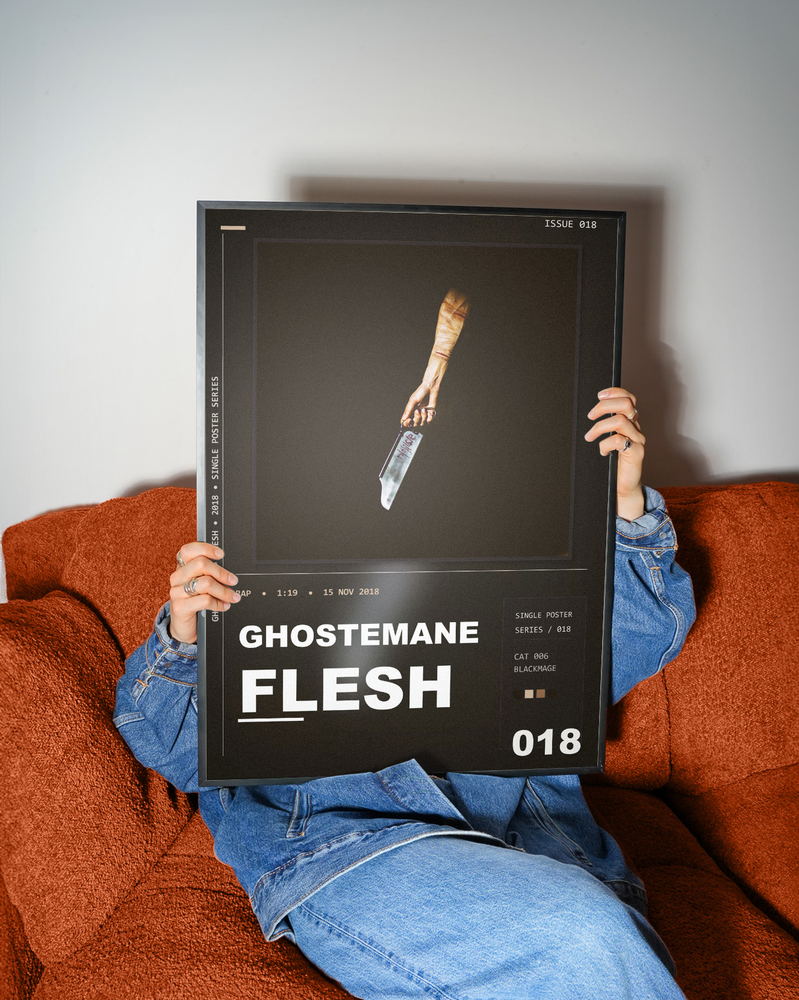 Music poster: Ghostemane - Flesh