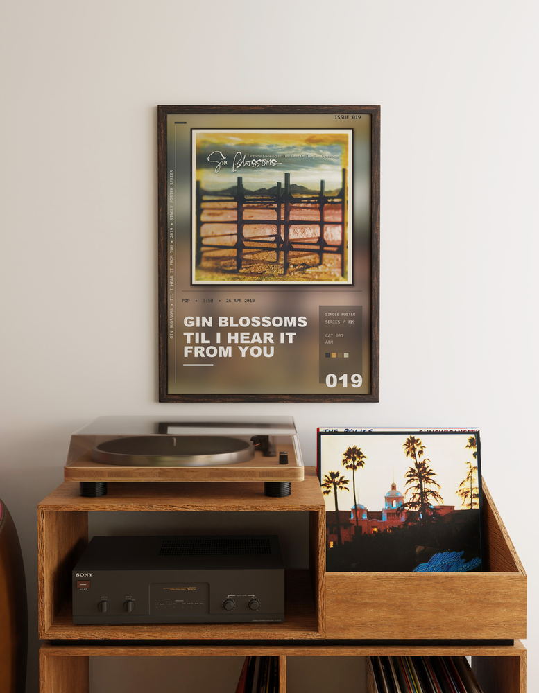 Music poster: Gin Blossoms - Til I Hear It From You