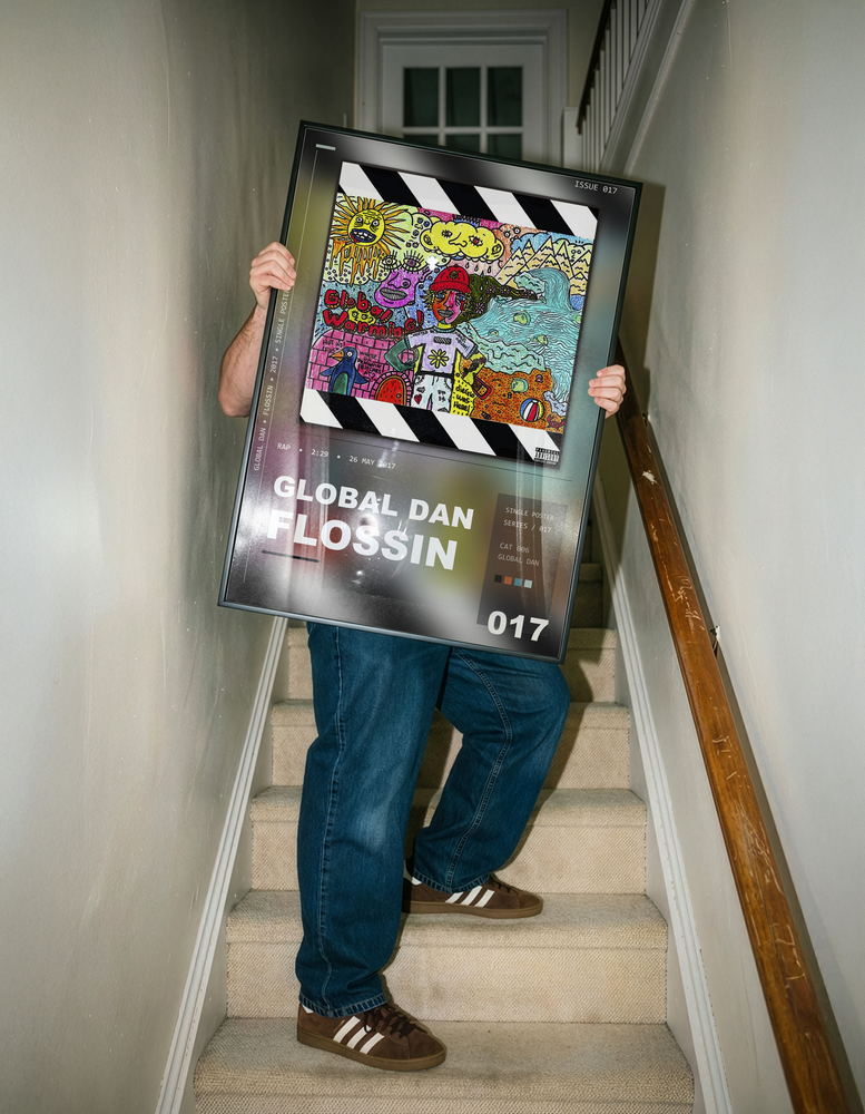 Music poster: Global Dan - Flossin