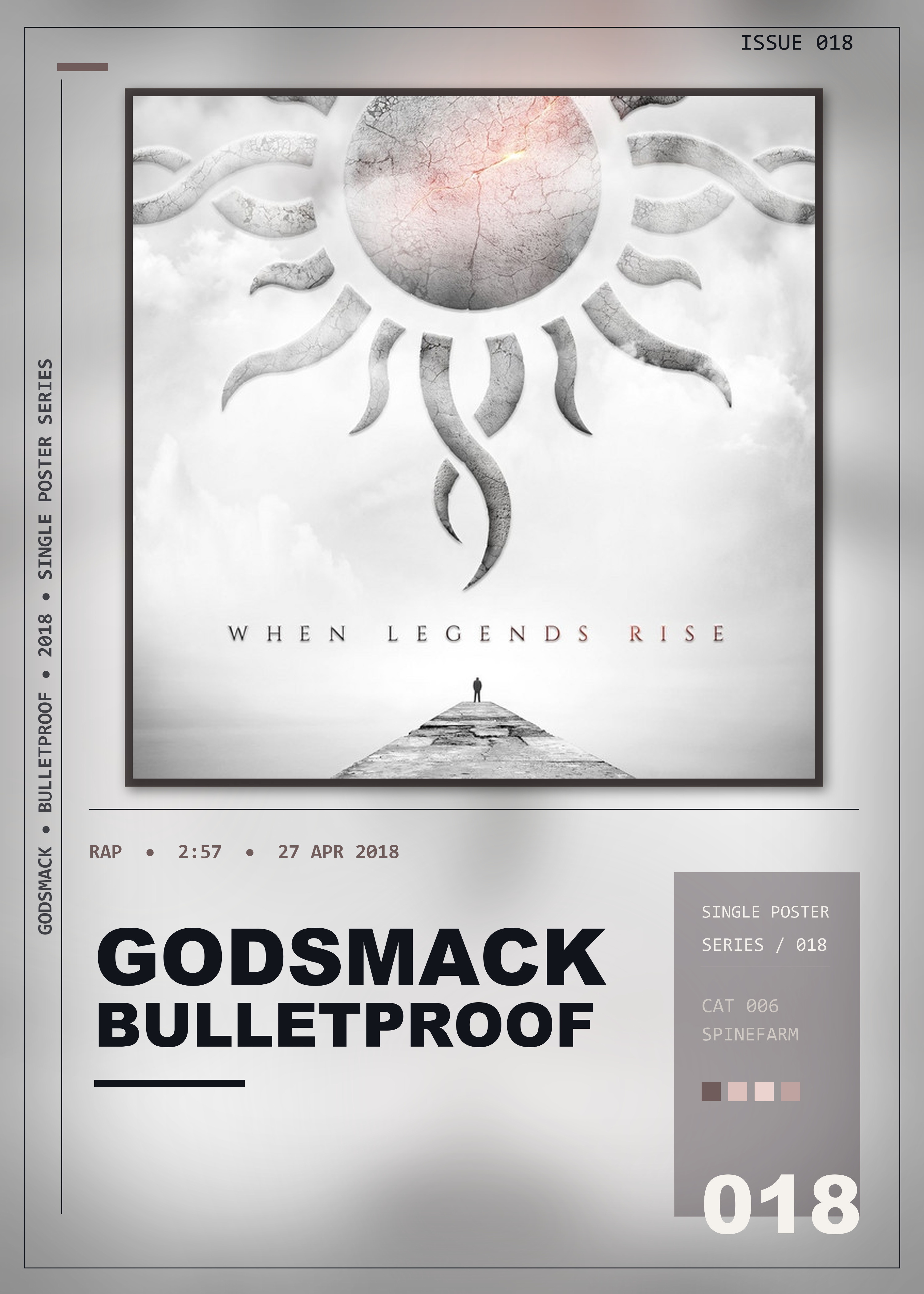 Music poster: Godsmack - Bulletproof