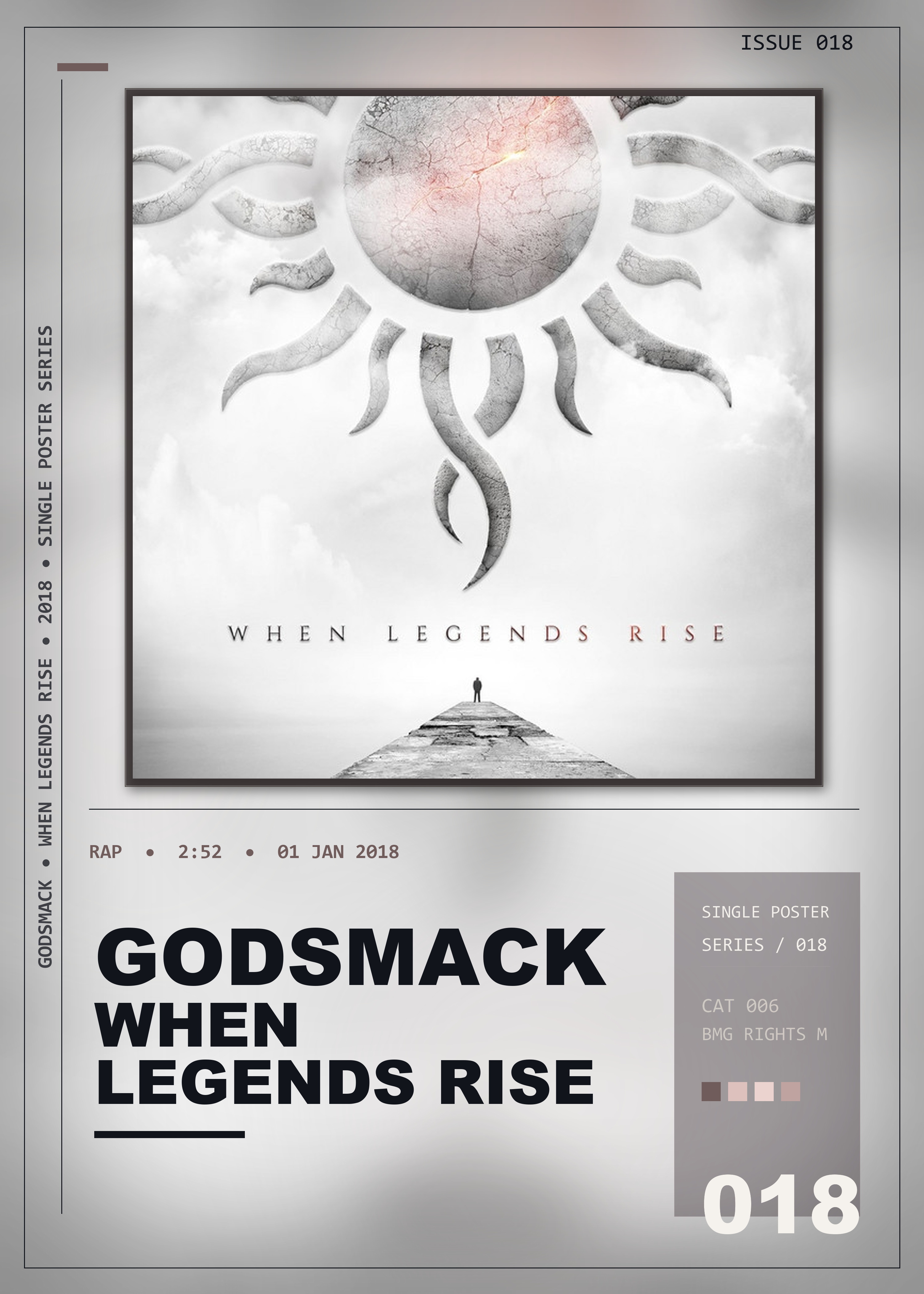 Music poster: Godsmack - When Legends Rise