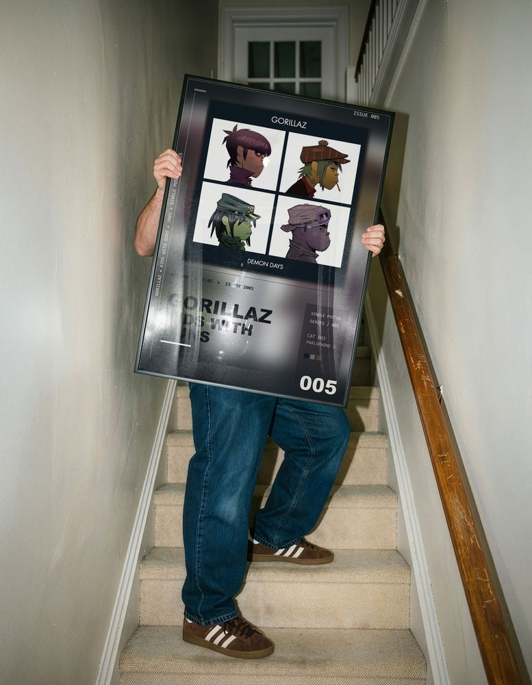 Music poster: Gorillaz - Kids With Guns