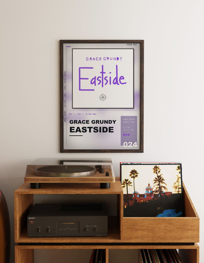 Music poster: Grace Grundy - Eastside