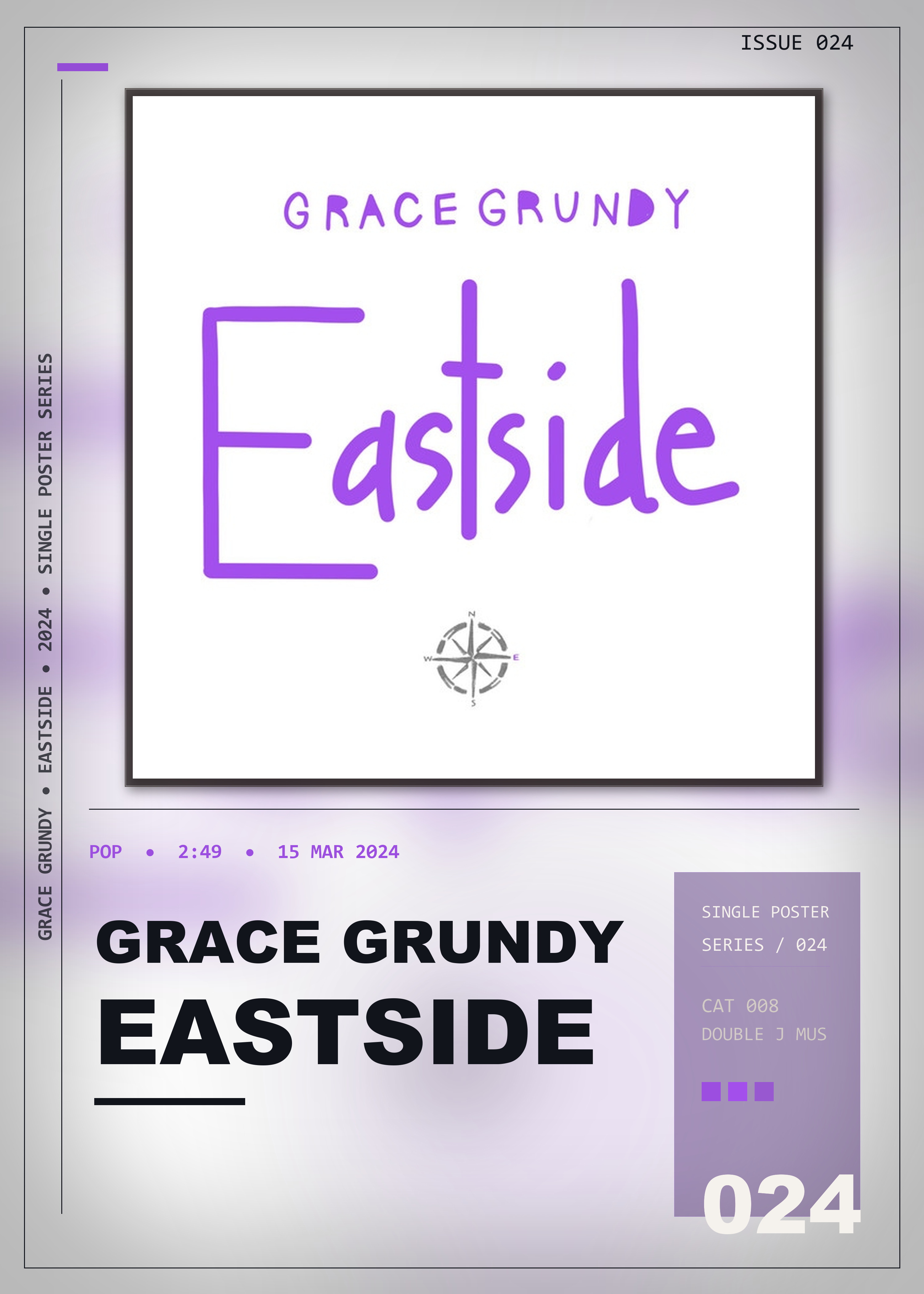 Music poster: Grace Grundy - Eastside