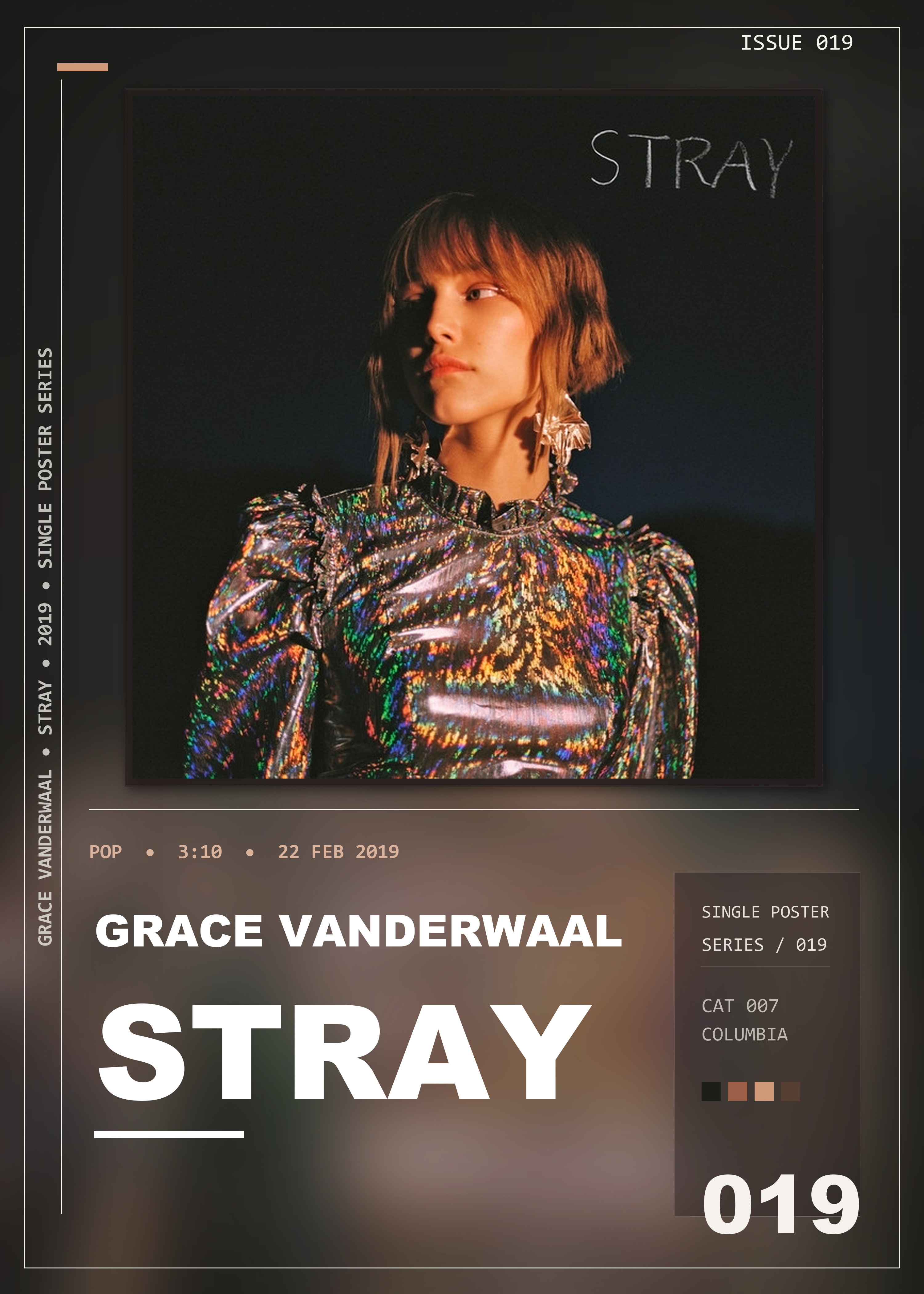 Music poster: Grace VanderWaal - Stray