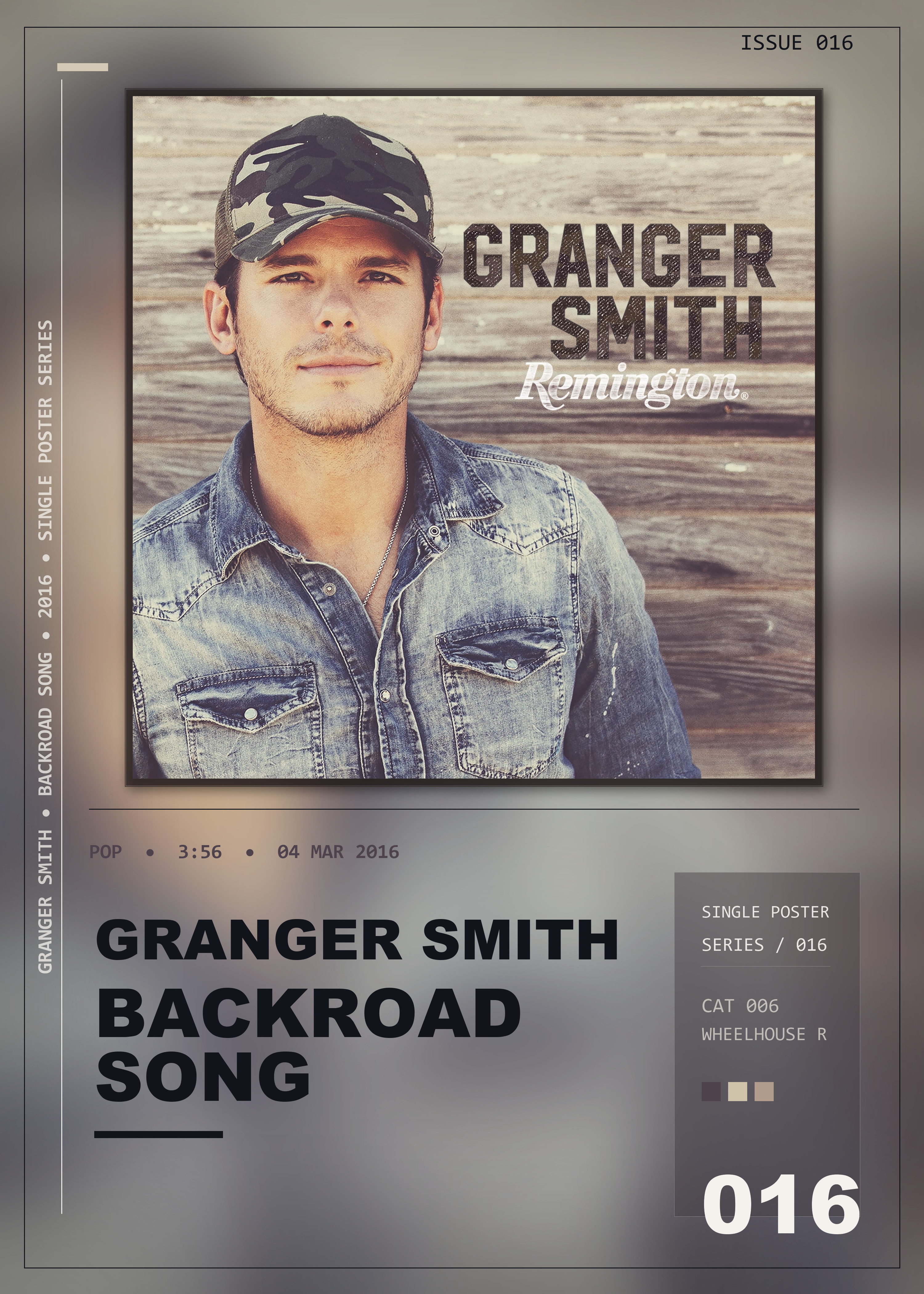 Music poster: Granger Smith - Backroad Song