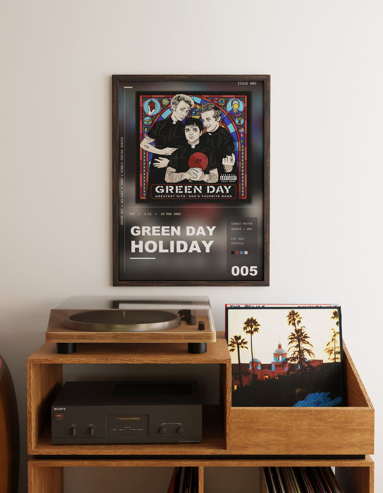 Music poster: Green Day - Holiday