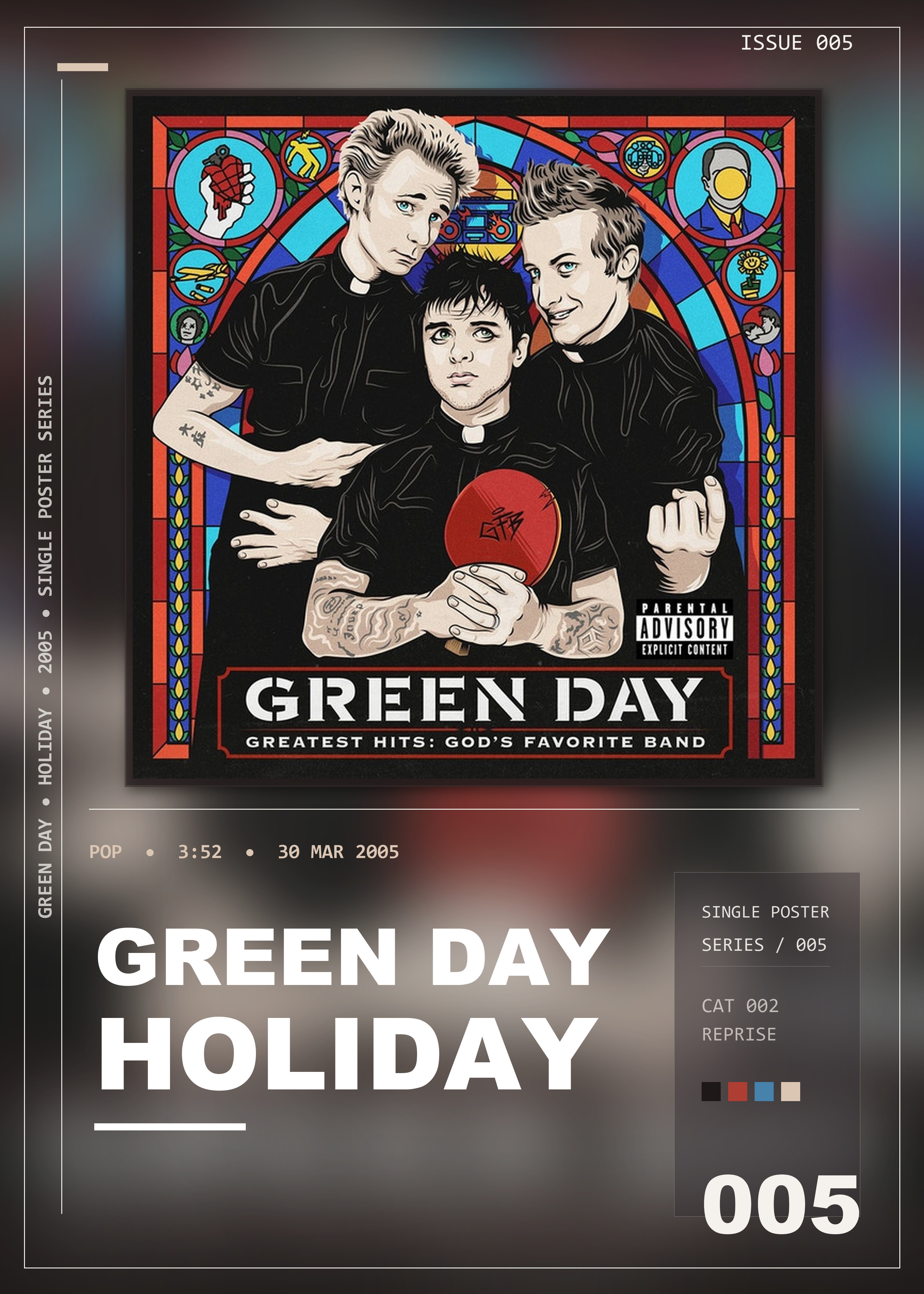 Music poster: Green Day - Holiday