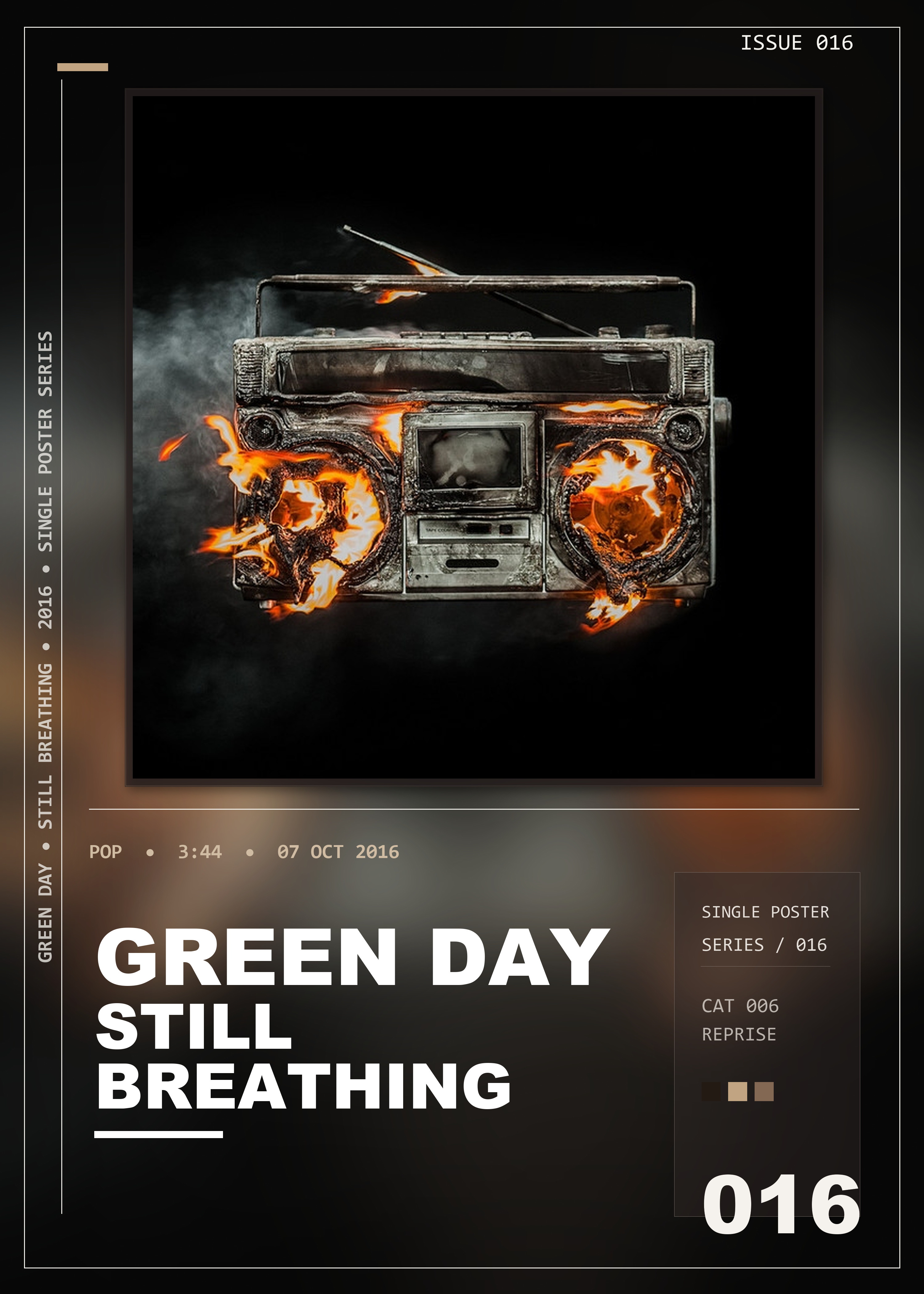 Music poster: Green Day - Still Breathing