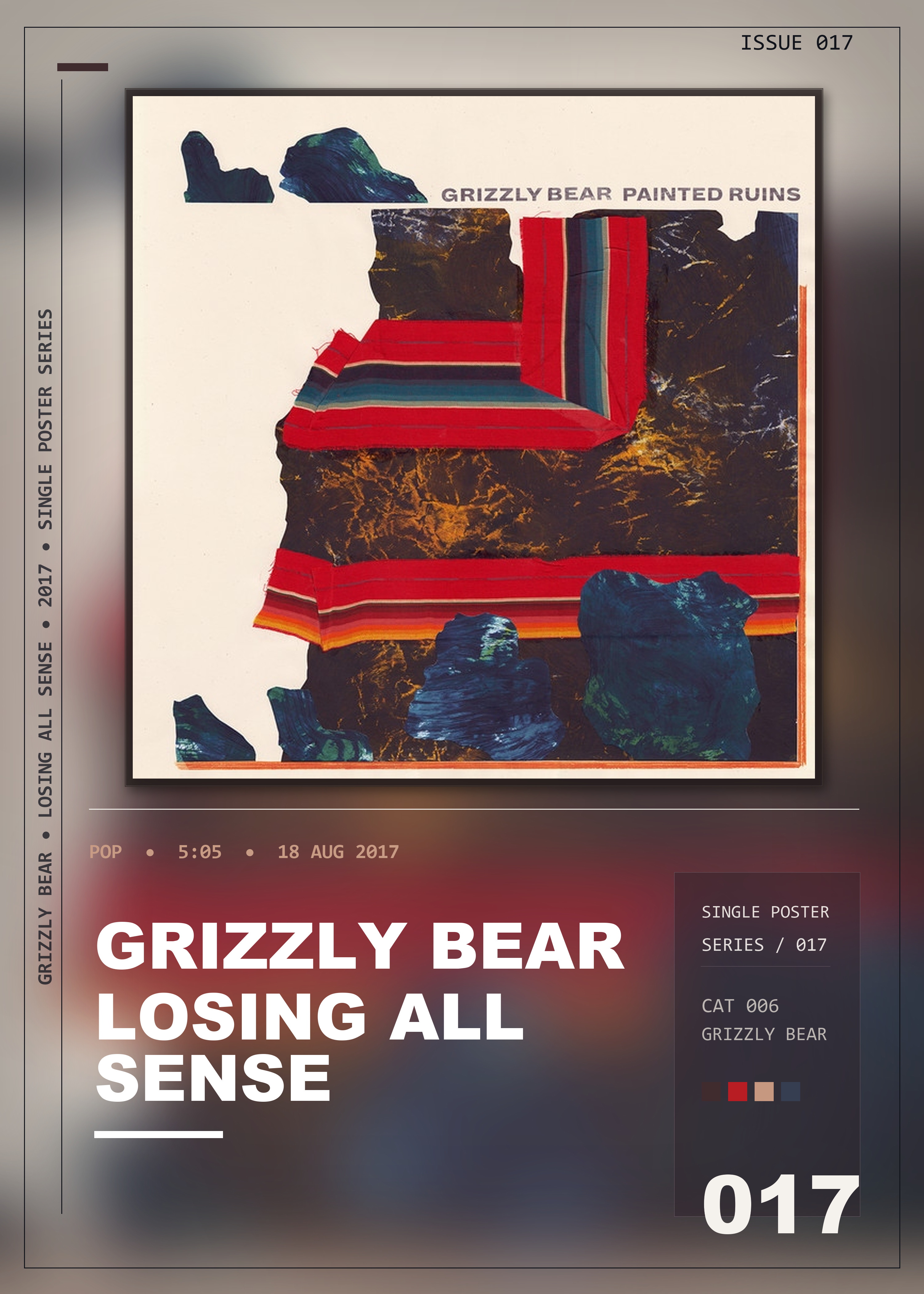 Music poster: Grizzly Bear - Losing All Sense