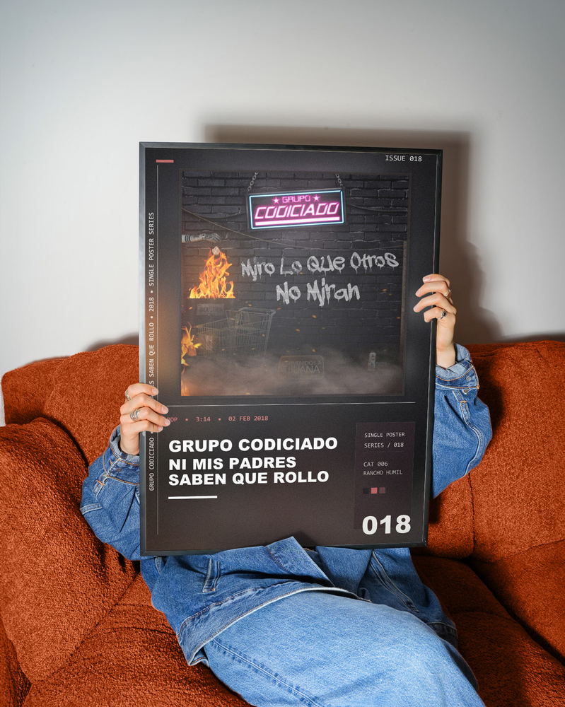 Music poster: Grupo Codiciado - Ni Mis Padres Saben Que Rollo