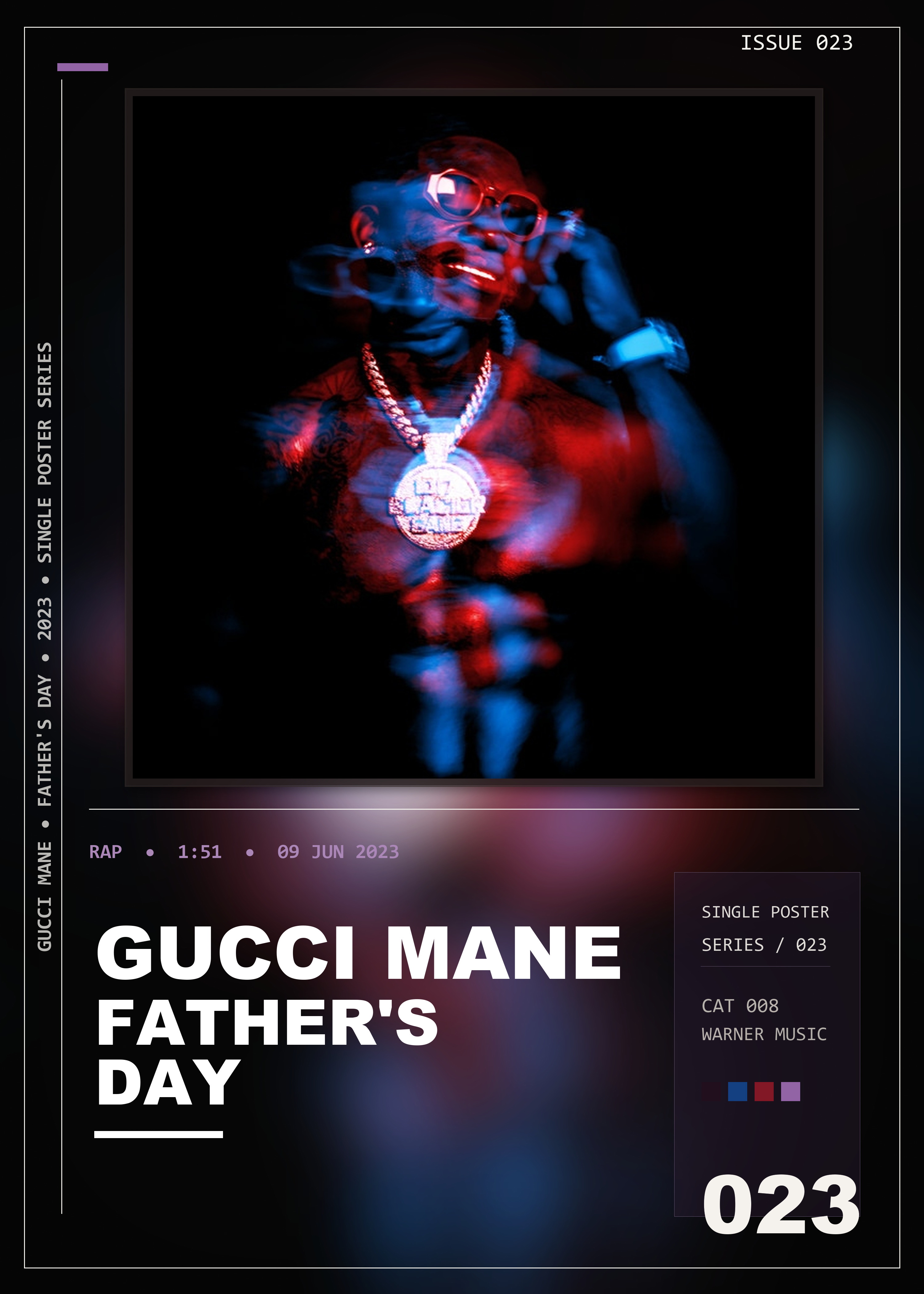 Music poster: Gucci Mane - Fathers Day