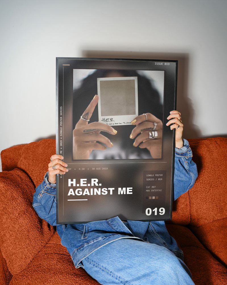 Music poster: HER - Against Me
