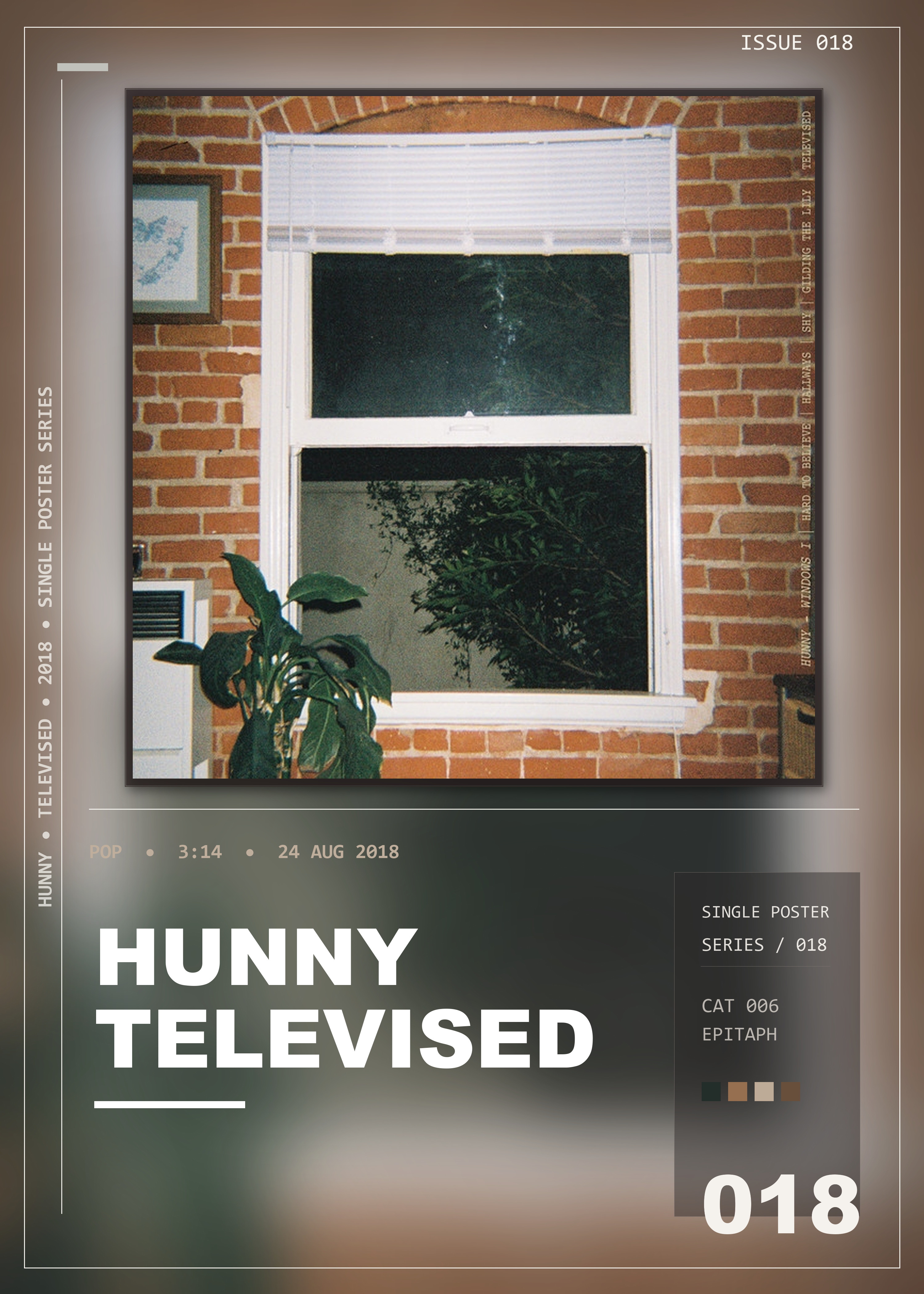 Music poster: HUNNY - Televised