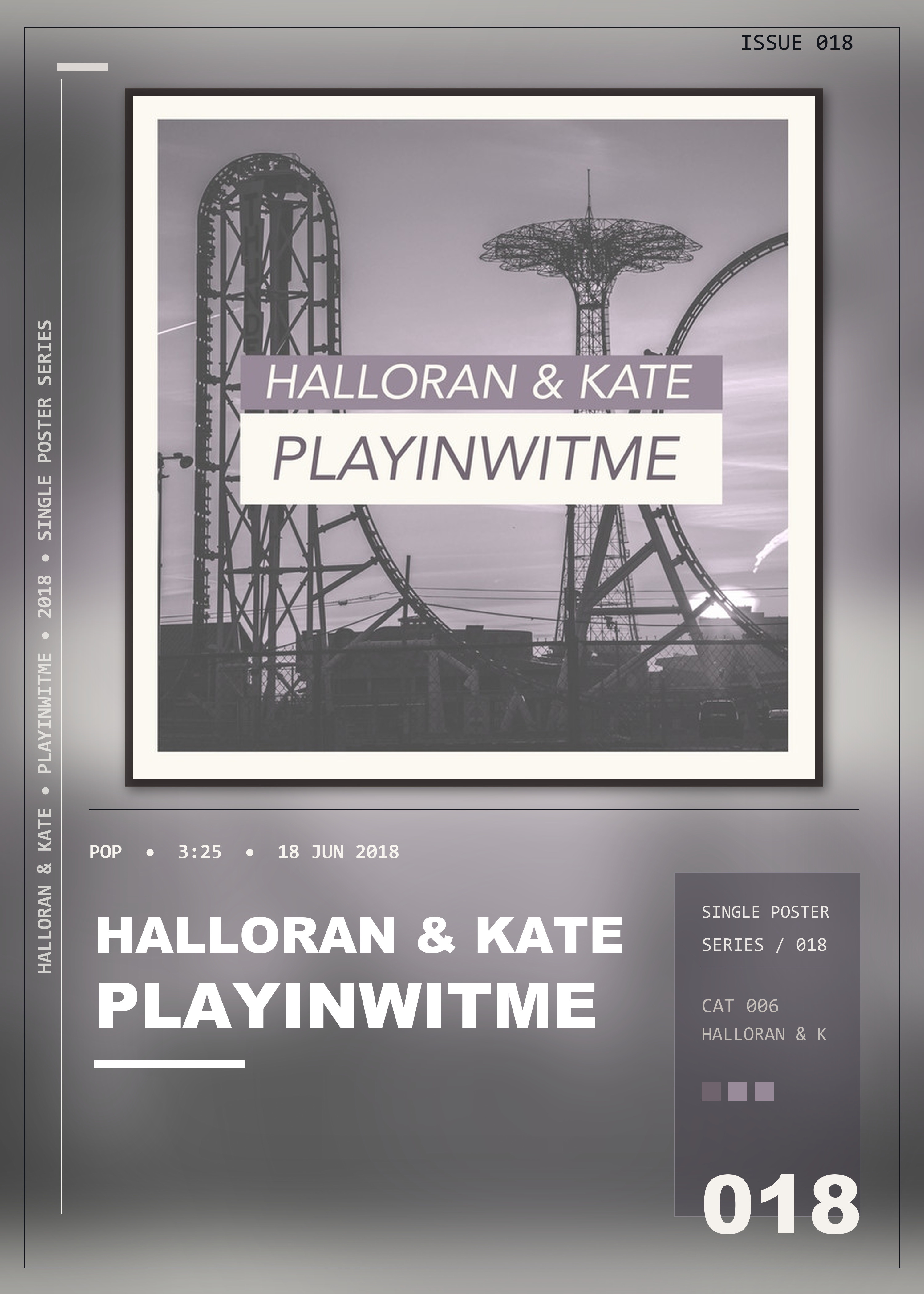 Music poster: Halloran Kate - Playinwitme