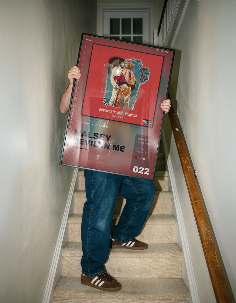 Music poster: Halsey - Devil In Me