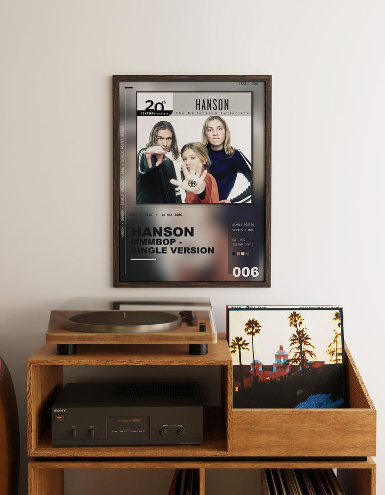 Music poster: Hanson - MMMBop - Single Version