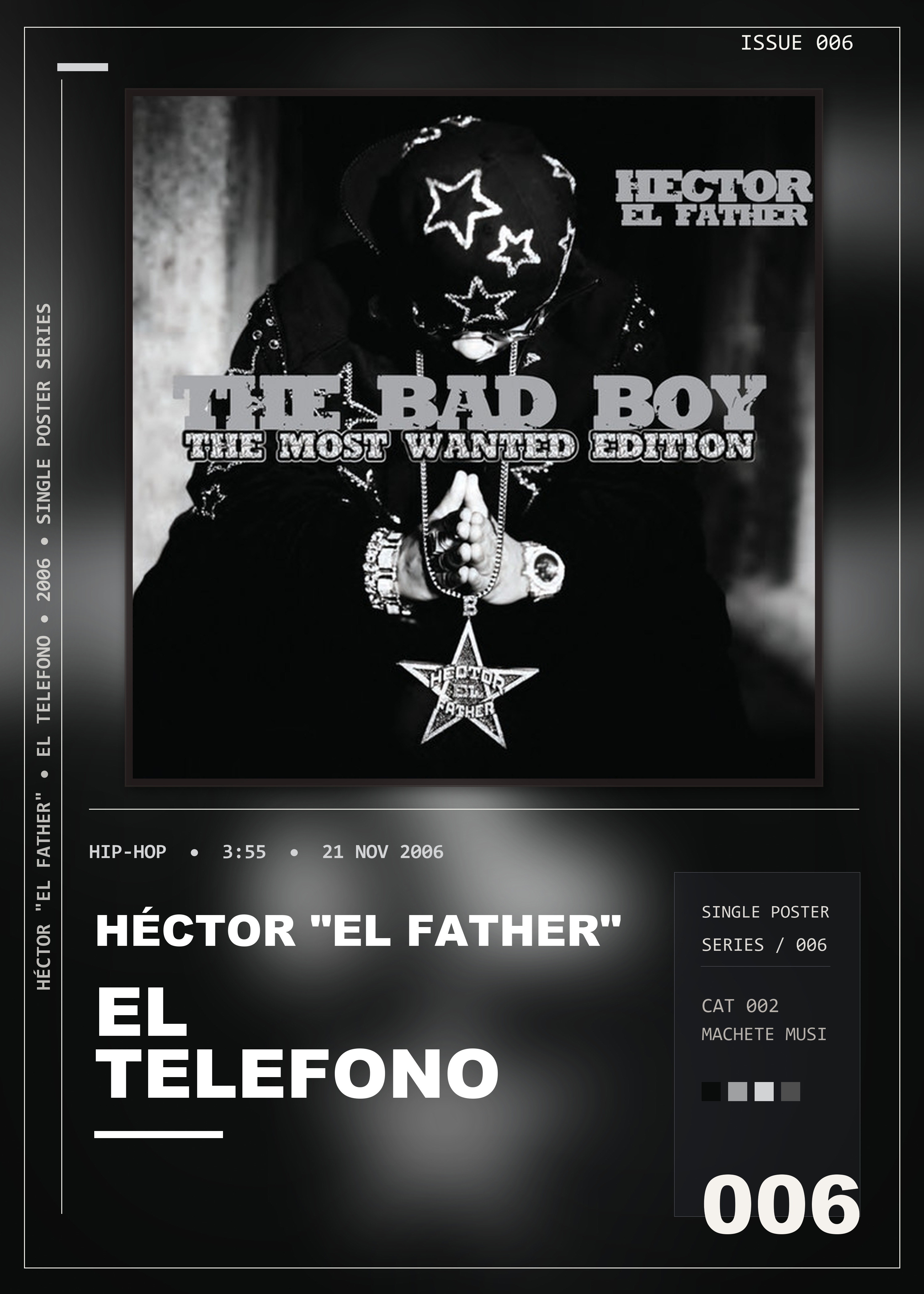 Music poster: Héctor El Father - El Telefono