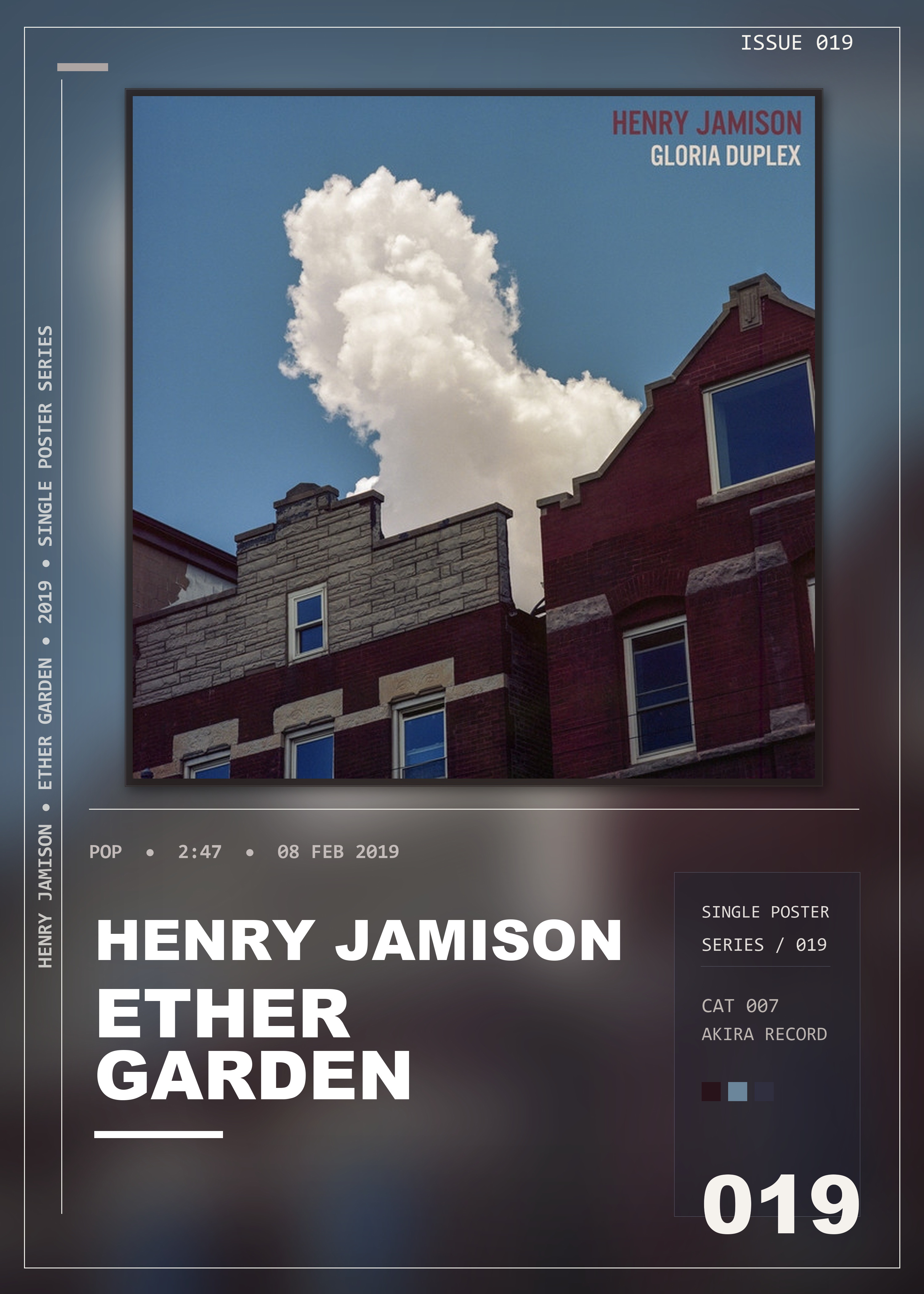 Music poster: Henry Jamison - Ether Garden
