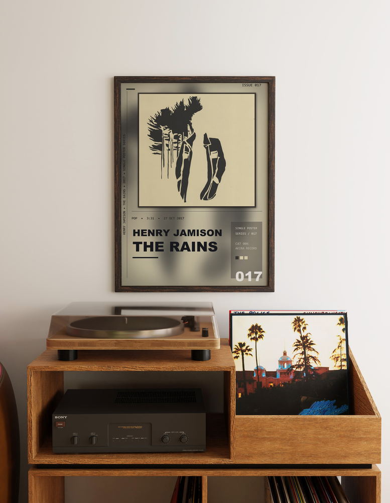 Music poster: Henry Jamison - The Rains